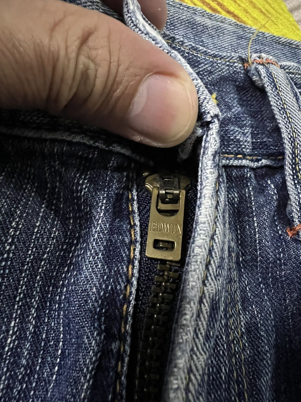 Edwin × If Six Was Nine × Japanese Brand 💥FLARE💥 VINTAGE EDWIN 505 DISTRESSED JEANS VERY RARE Size US 29 - 8 Thumbnail