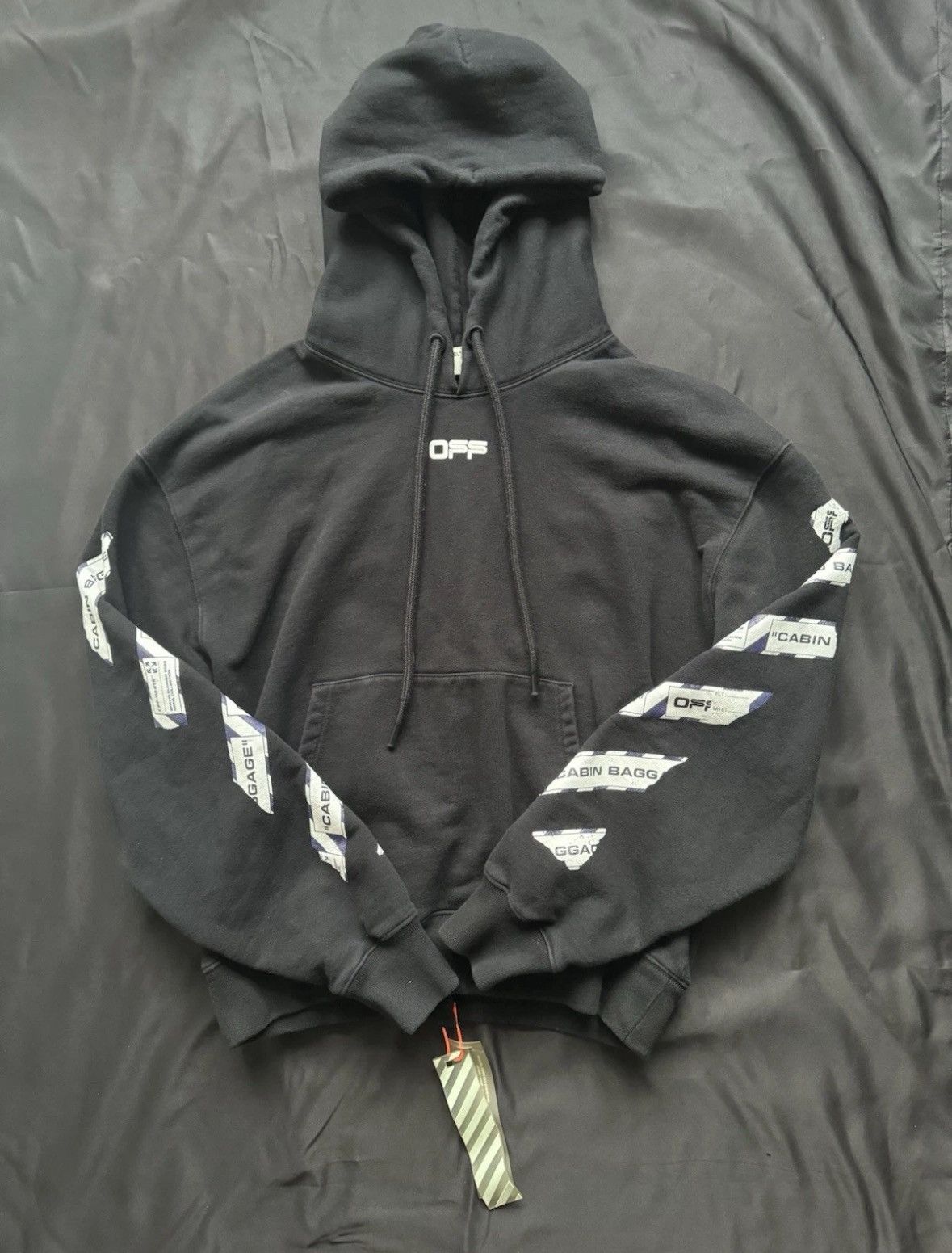 トップス off-white CABIN BAGGAGE SWEAT Off-White Cabin Baggage Hoodie, Tops - Designer Exchange