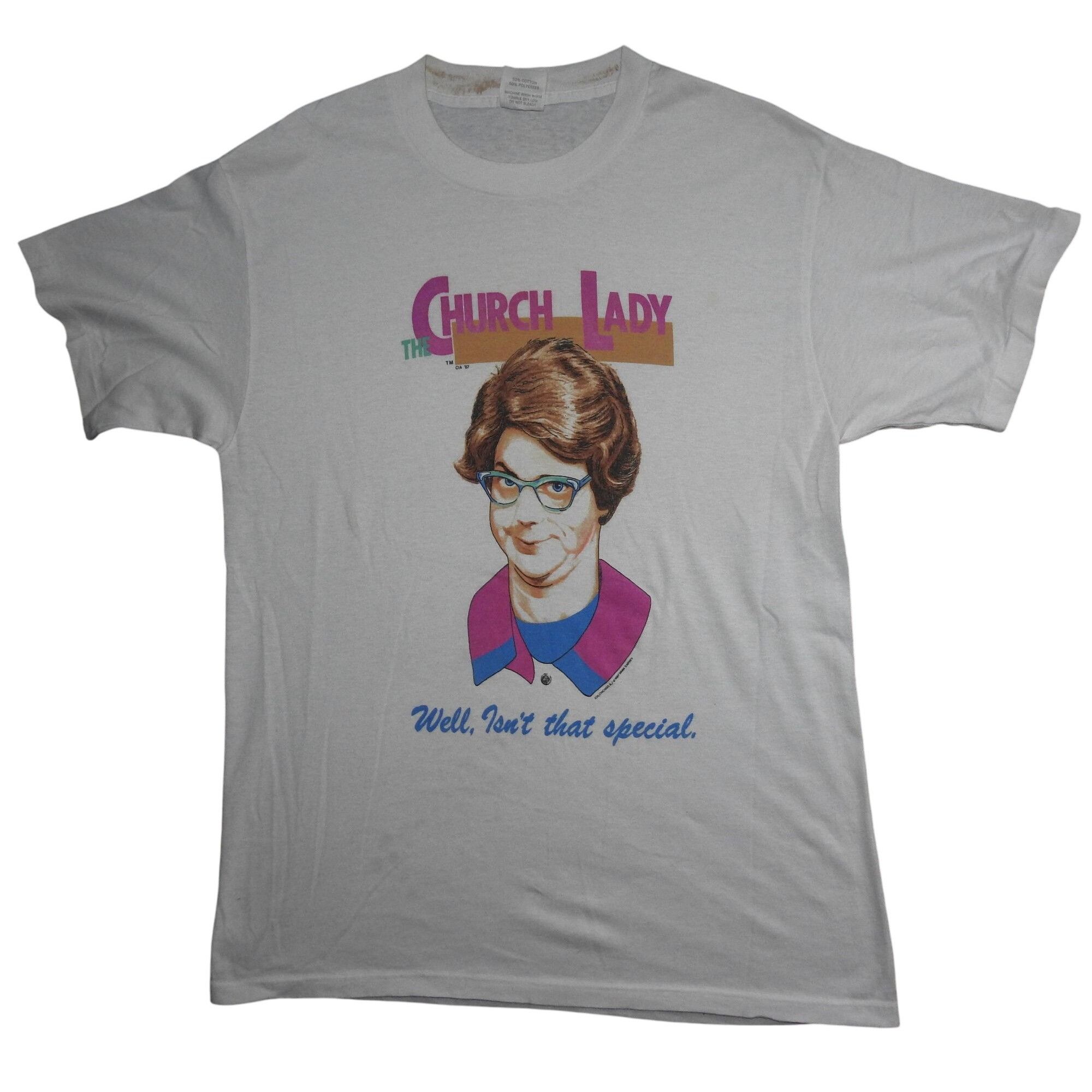 Other Vintage 1987 Church Lady SNL Dana Carvey "Well, Isn't That S Size US XL / EU 56 / 4 - 1 Thumbnail