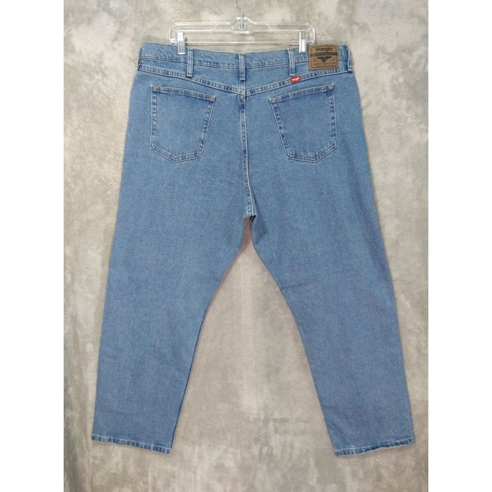 Wrangler Wrangler Jeans Mens 40x30 Blue Relaxed Fit 5 Star Heritage Low Stretch Denim Size US 40 / EU 56 - 2 Thumbnail