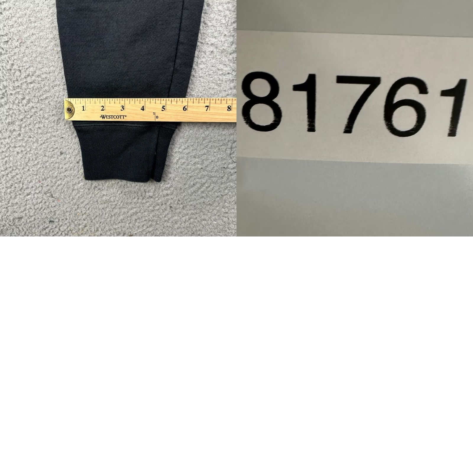 Champion Champion Reverse Weave Sweatpants Jogger Mens Medium Black Drawstring Pocket Size US 31 - 8 Thumbnail