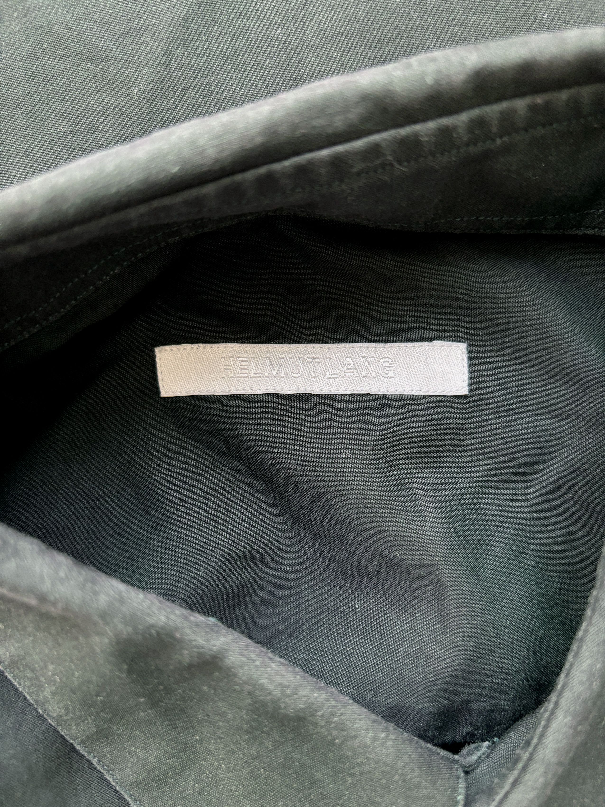Helmut Lang ⚡️QUICK SALE⚡️Helmut Lang Dark Green Button Up Shirt Size US S / EU 44-46 / 1 - 5 Thumbnail