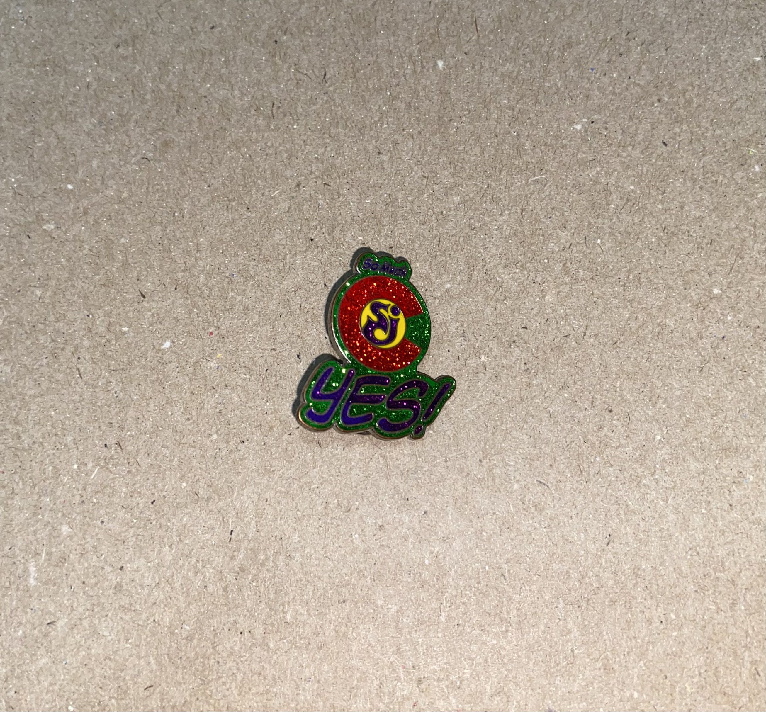 Other Metal Enamel Pin Brooch CO Colorado State Flag design Hindi! Size ONE SIZE - 1 Thumbnail