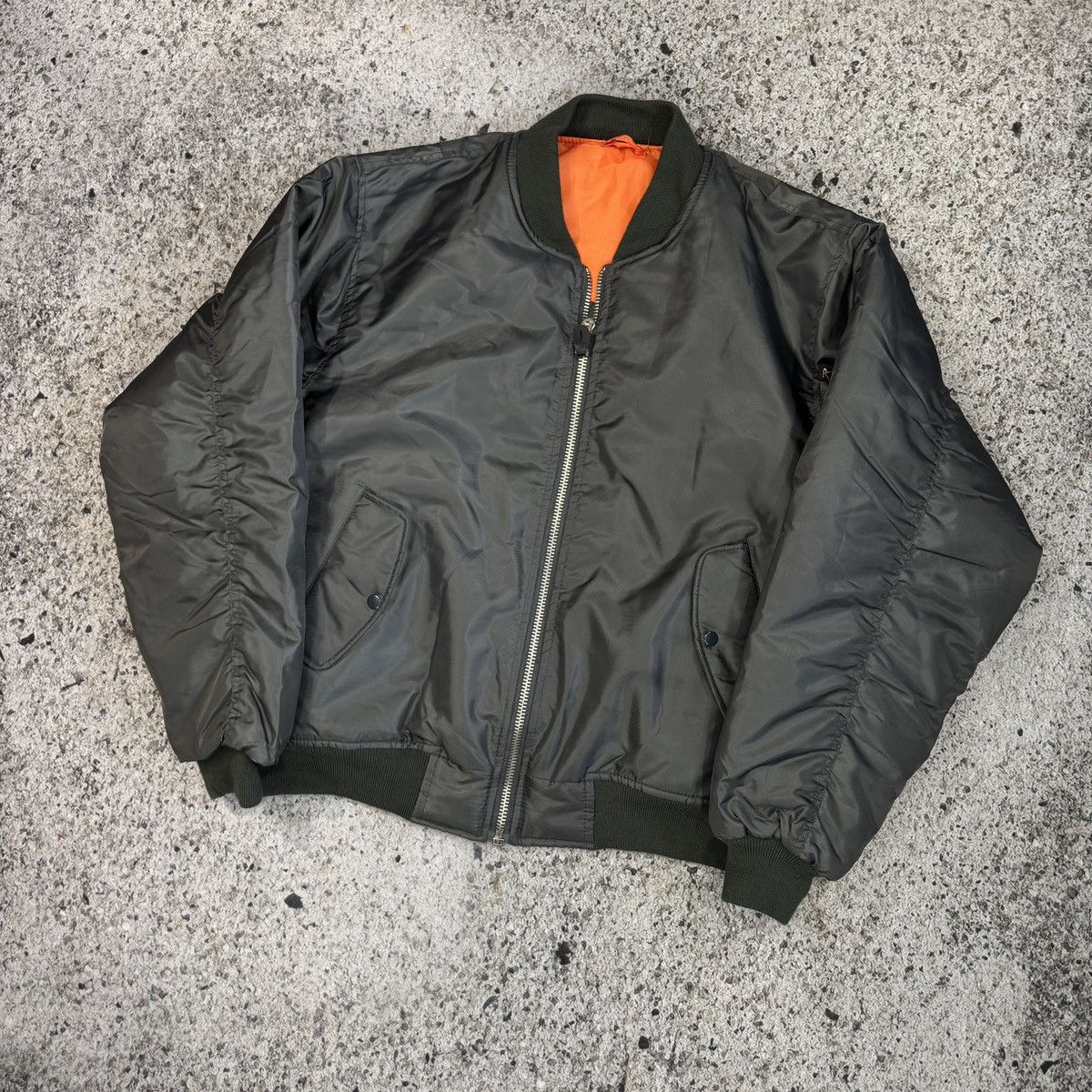 Rothco Rothco Army Green Reversible MA-1 Bomber Jacket Size US XXL / EU 58 / 5 - 3 Thumbnail
