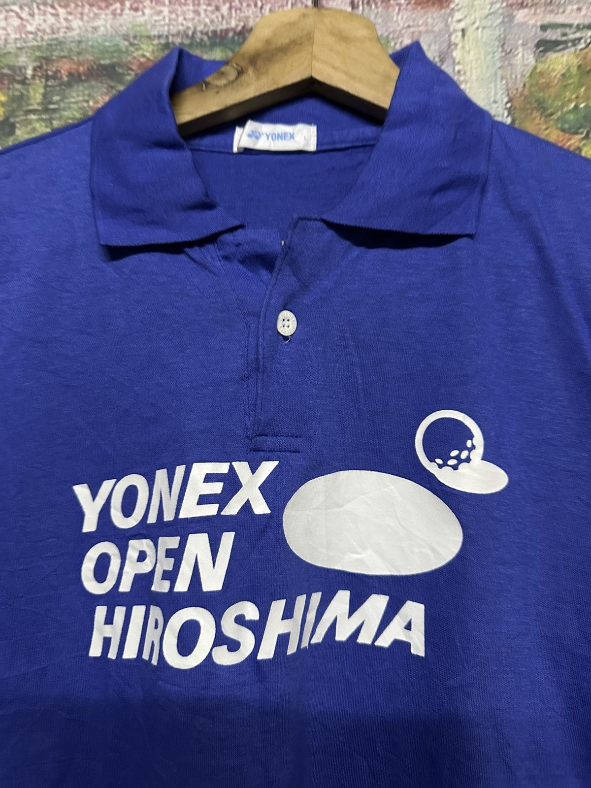 Japanese Brand Vintage Yonex Tee Size US L / EU 52-54 / 3 - 6 Thumbnail