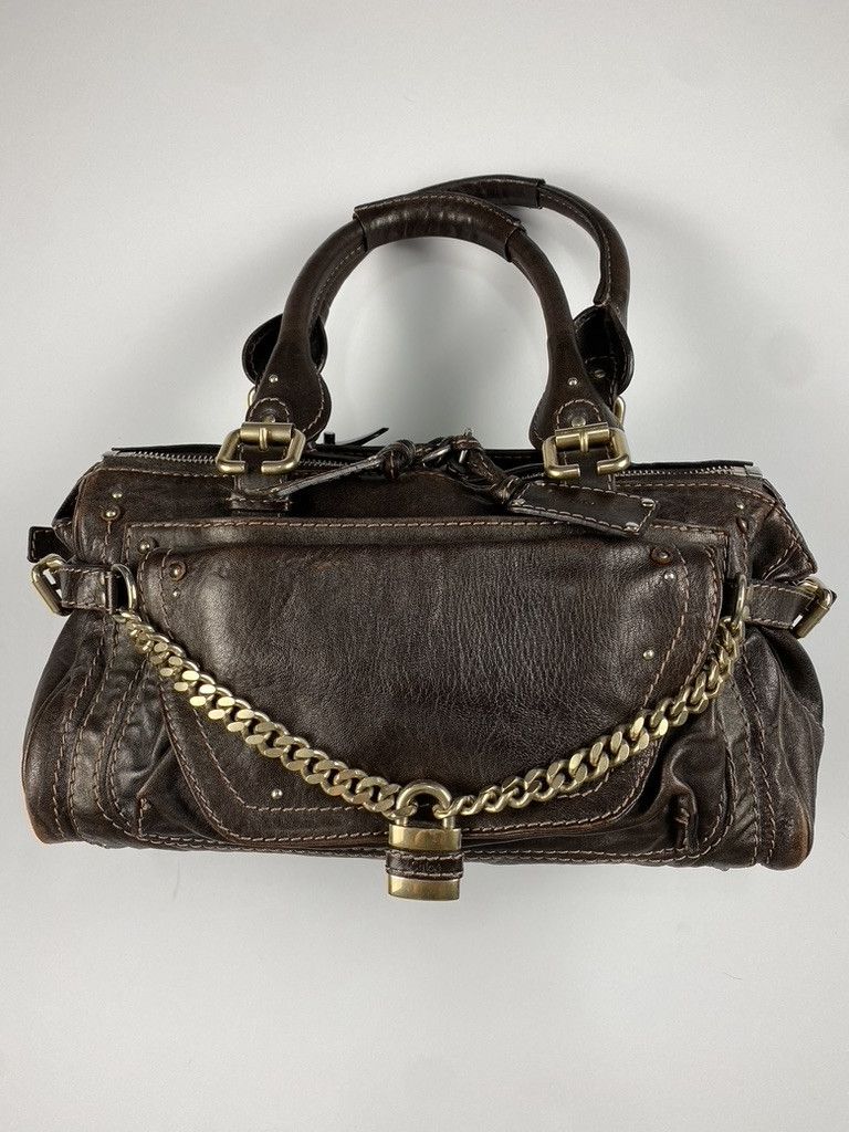 image of Chloe Chain Paddington in Brown, Women's