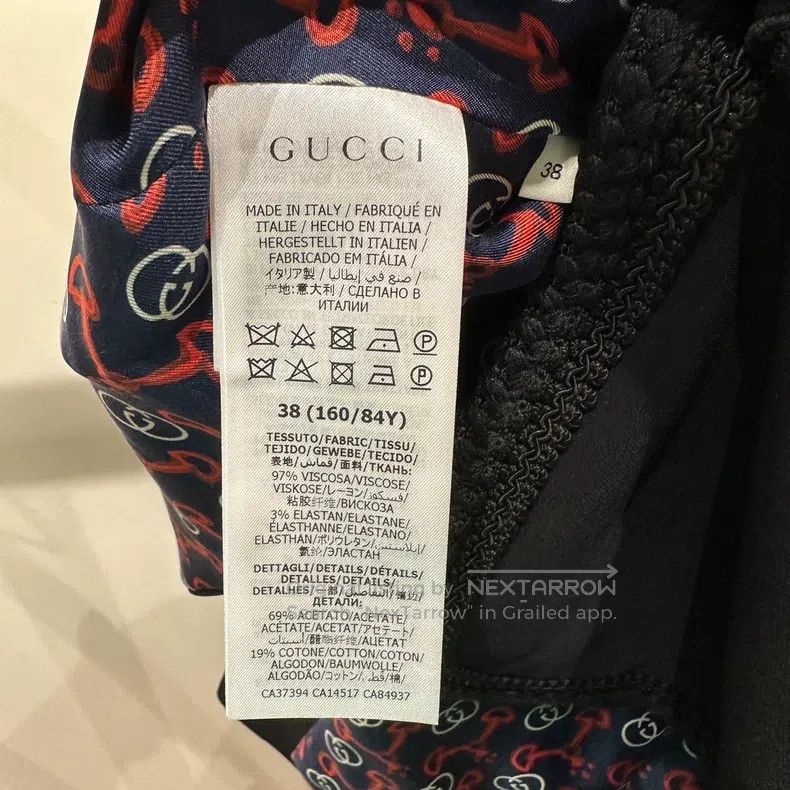 Gucci Gucci Full-print double G gold buckle suit jacket Size XS / US 0-2 / IT 36-38 - 4 Thumbnail