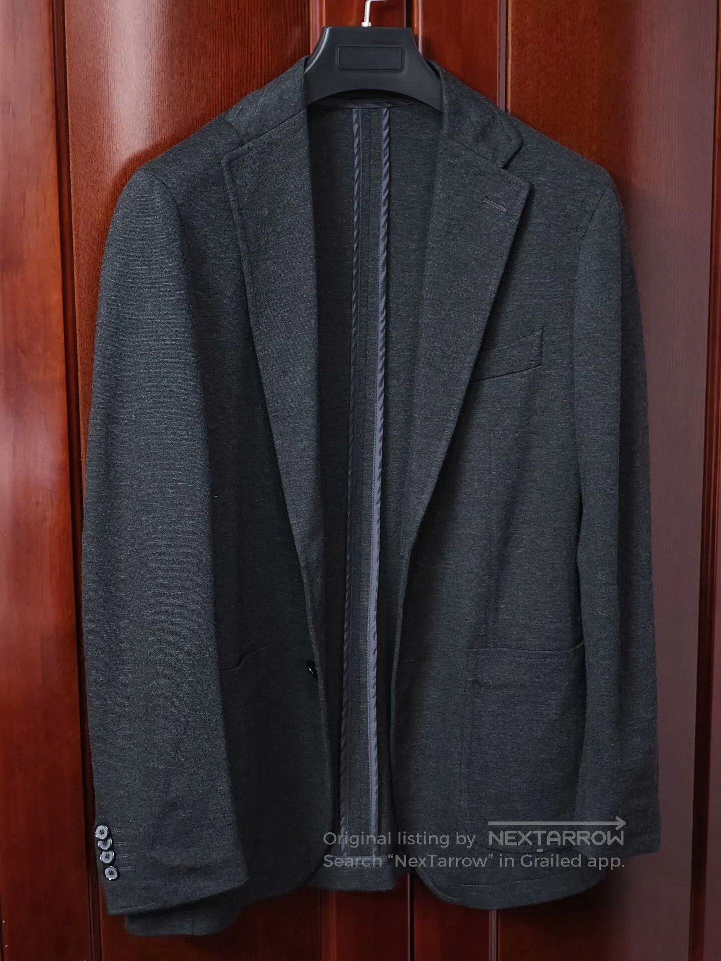 Japanese Brand Casual Unstructured Italian Blazer Jacket. Size US S / EU 44-46 / 1 - 1 Thumbnail