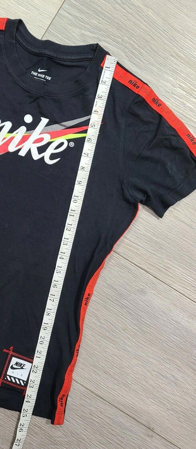 Nike Bog Boys Nike Retro Futura Tape Black Training T-Shirt Med Size US XXS / EU 40 - 6 Thumbnail