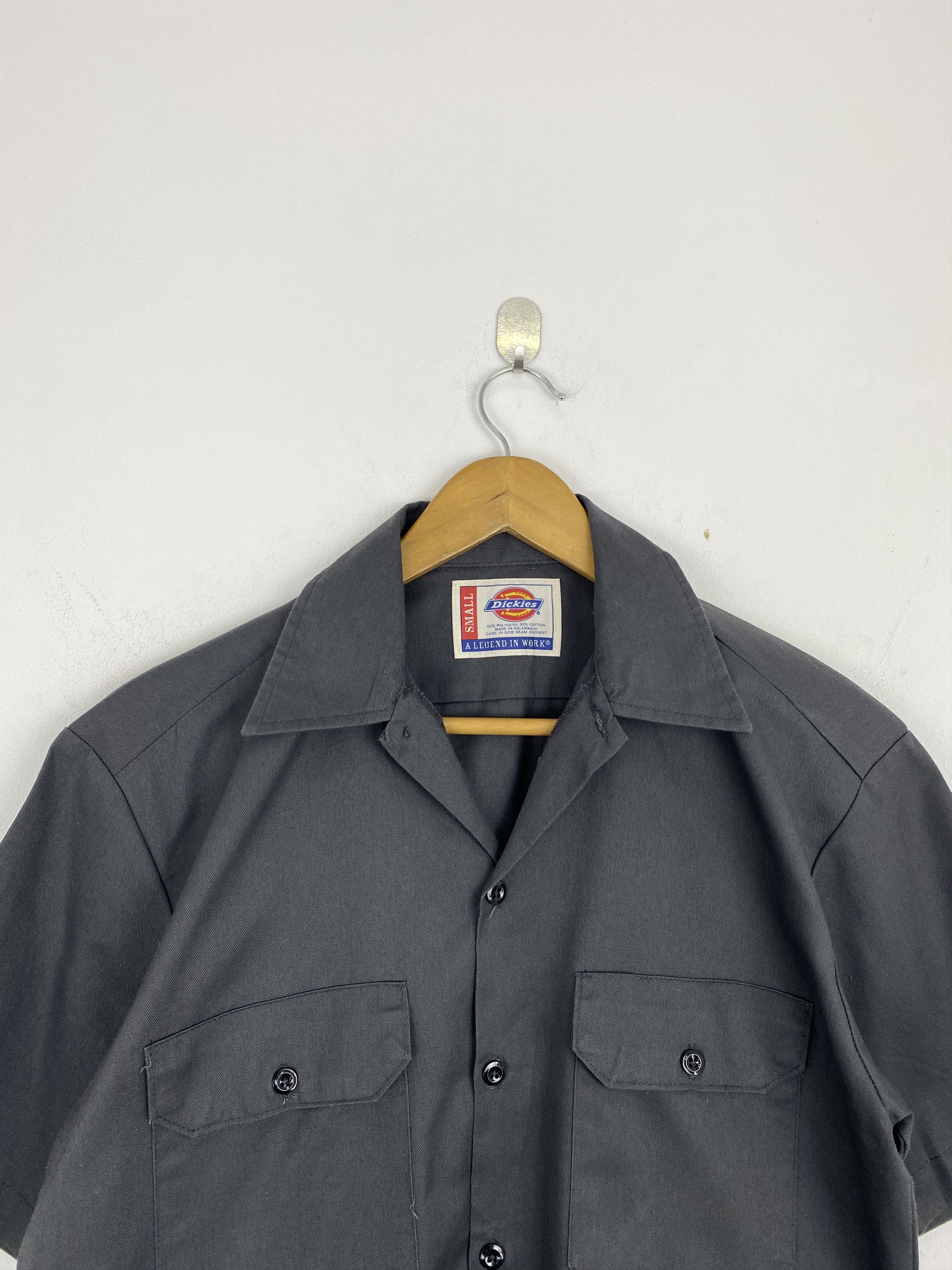 Dickies × Vintage Vintage Dickies Workwear Double Pocket Button Up Shirt J1952 Size US S / EU 44-46 / 1 - 2 Thumbnail