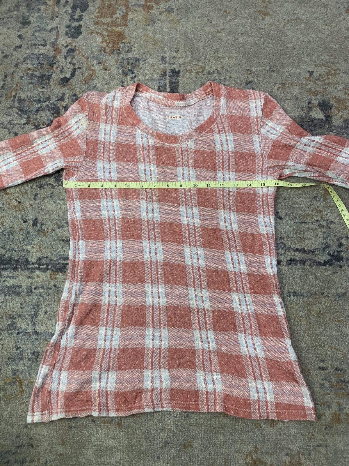 Designer × Japanese Brand × Kapital Kountry Vintage kapital tartan leather Size US S / EU 44-46 / 1 - 11 Thumbnail