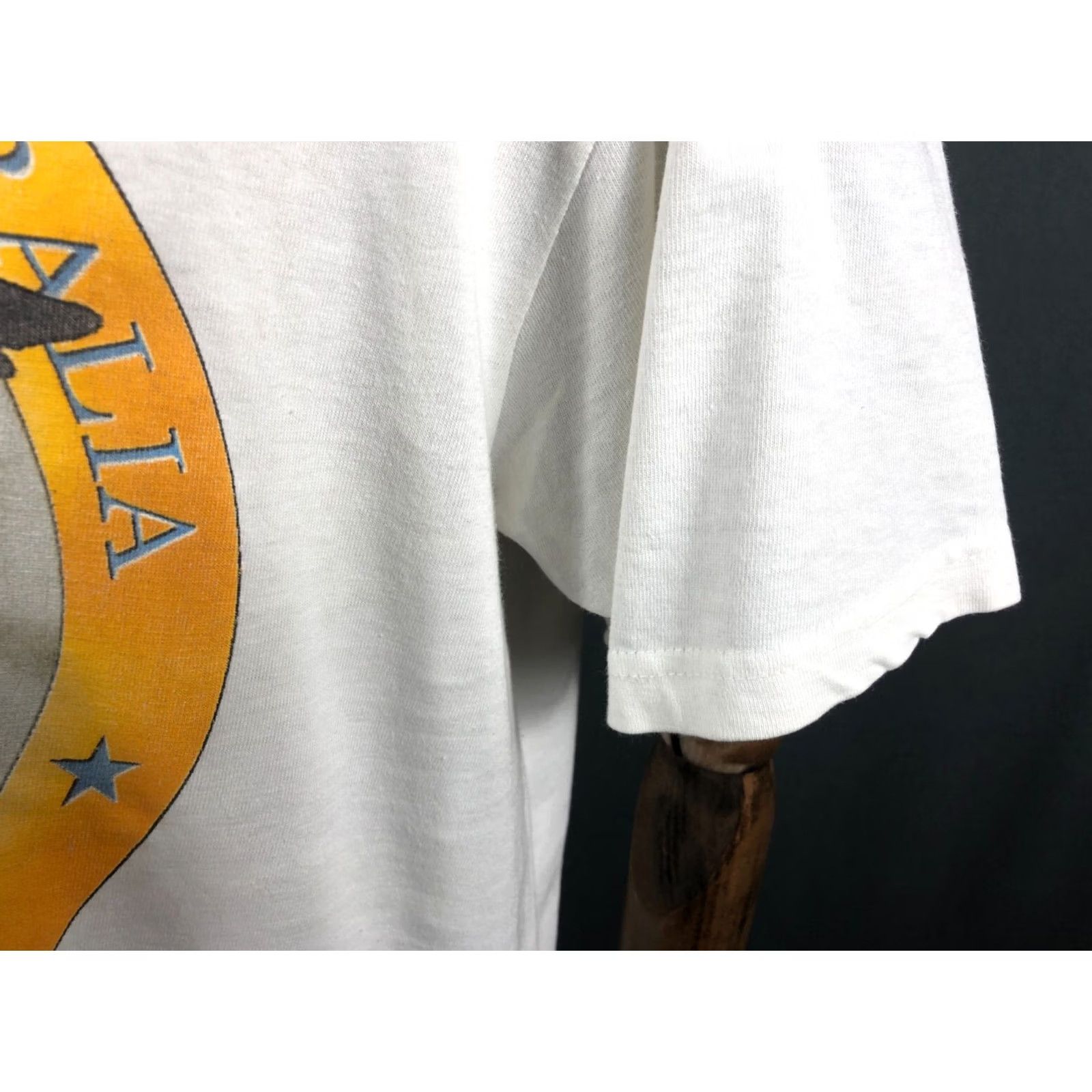 Vintage Acme Looney Tunes Australia T-Shirt White Cotton Men L Vintage Shirt Regular Short Sleeve WorldWide Shipping Size US L / EU 52-54 / 3 - 6 Thumbnail