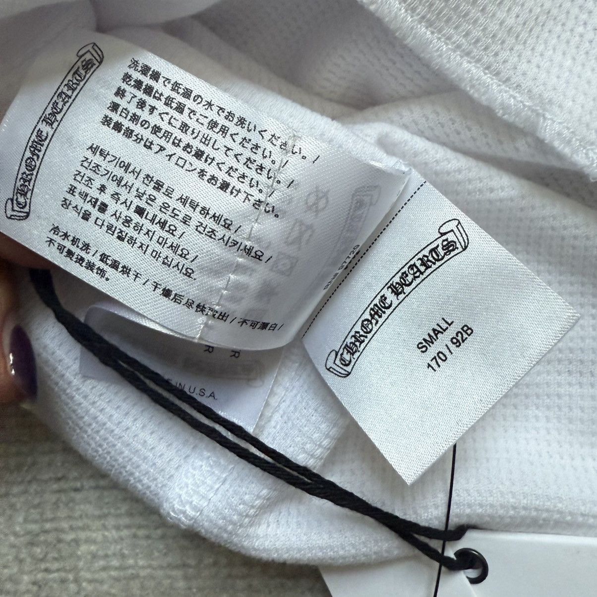 Chrome Hearts Chrome Hearts New Thermal Scroll Long Sleeve Size US S / EU 44-46 / 1 - 8 Thumbnail
