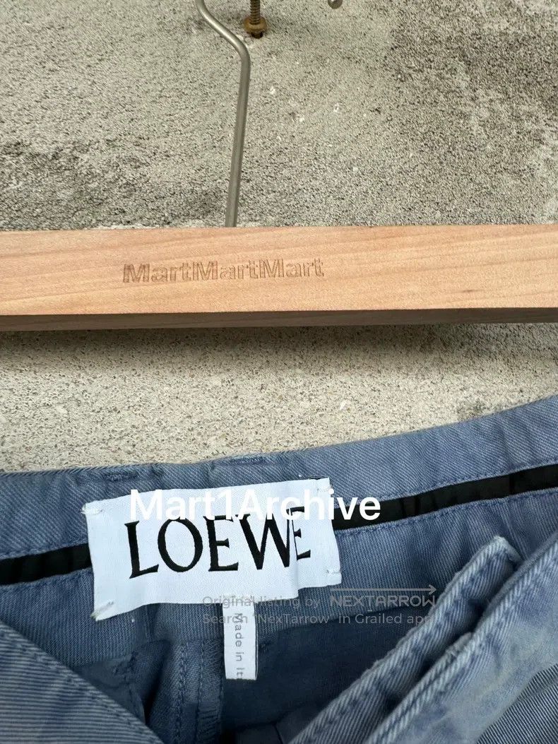Loewe Loewe size 48 Alpine Buckle Denim Wide Leg Pants Size US 31 - 7 Thumbnail