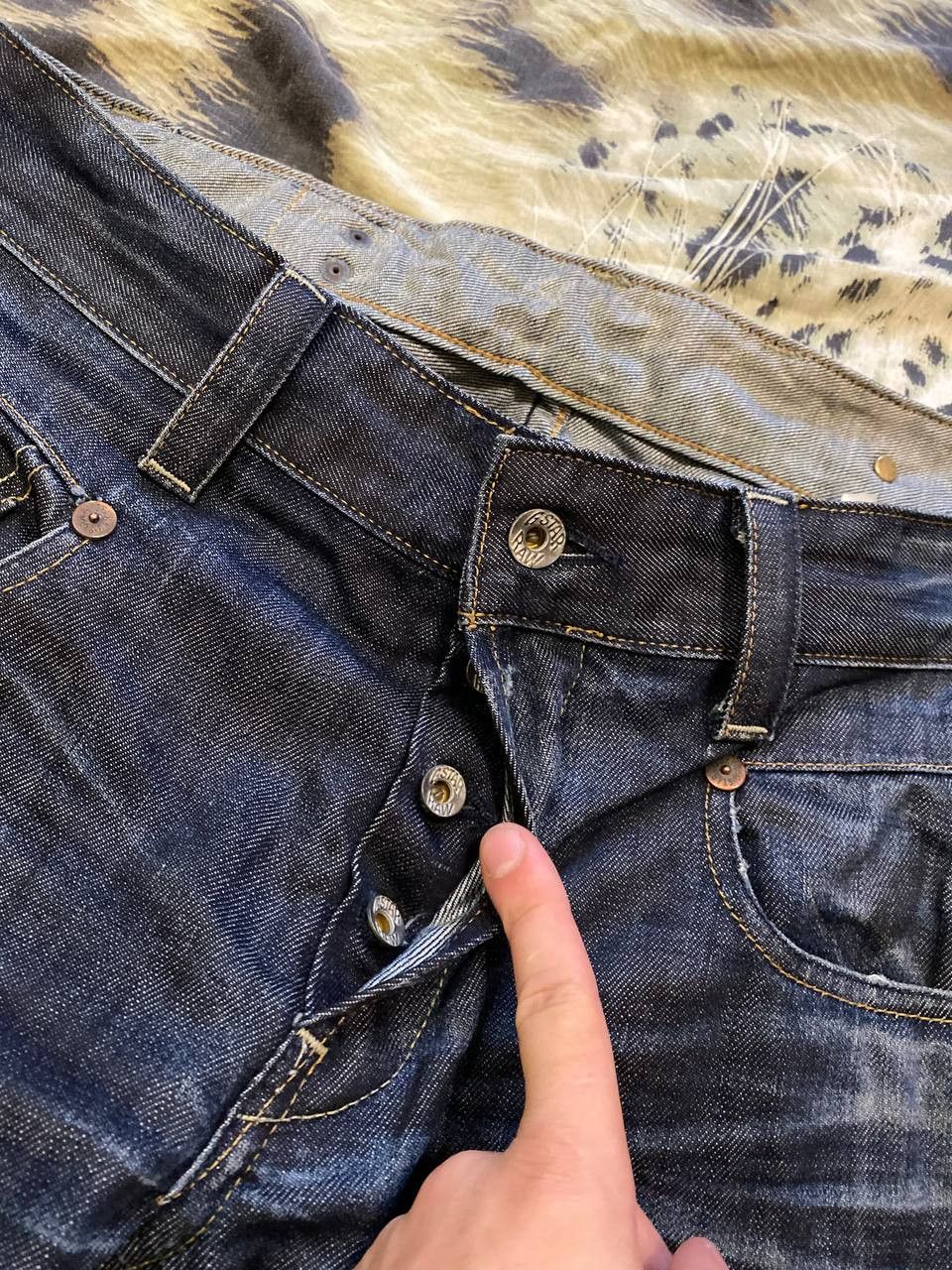G-Star streetwear G-Star Raw 3301 blue jeans denim pants vintage Size US 32 / EU 48 - 12 Thumbnail