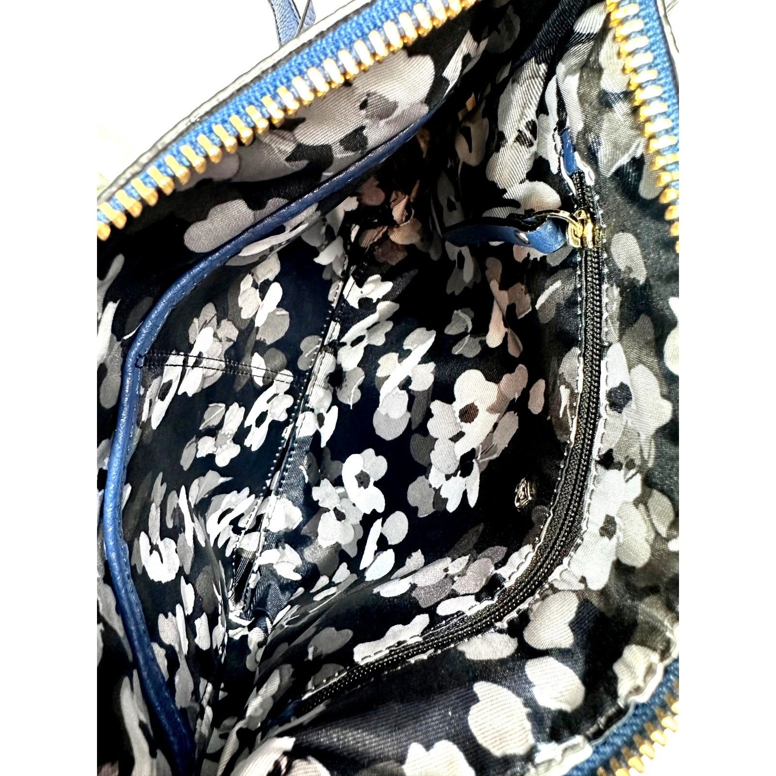 Kate Spade Kate Spade Pebbled Leather Top Zip Crossbody Sapphire Size ONE SIZE - 15 Thumbnail