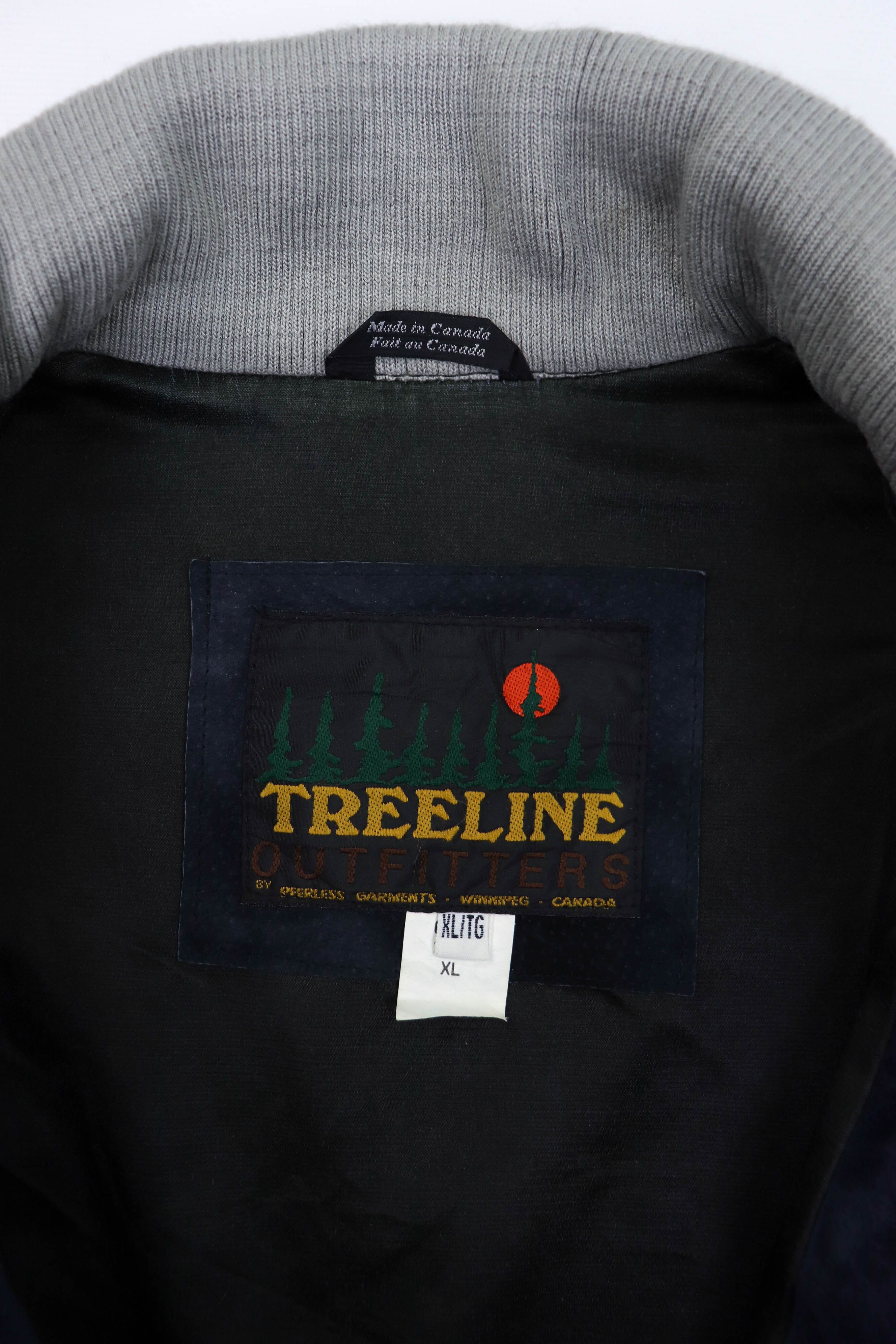 Vintage 90s Vintage Peerless Garments SuedeWool Embro Varsity Jacket Size US XL / EU 56 / 4 - 14 Thumbnail