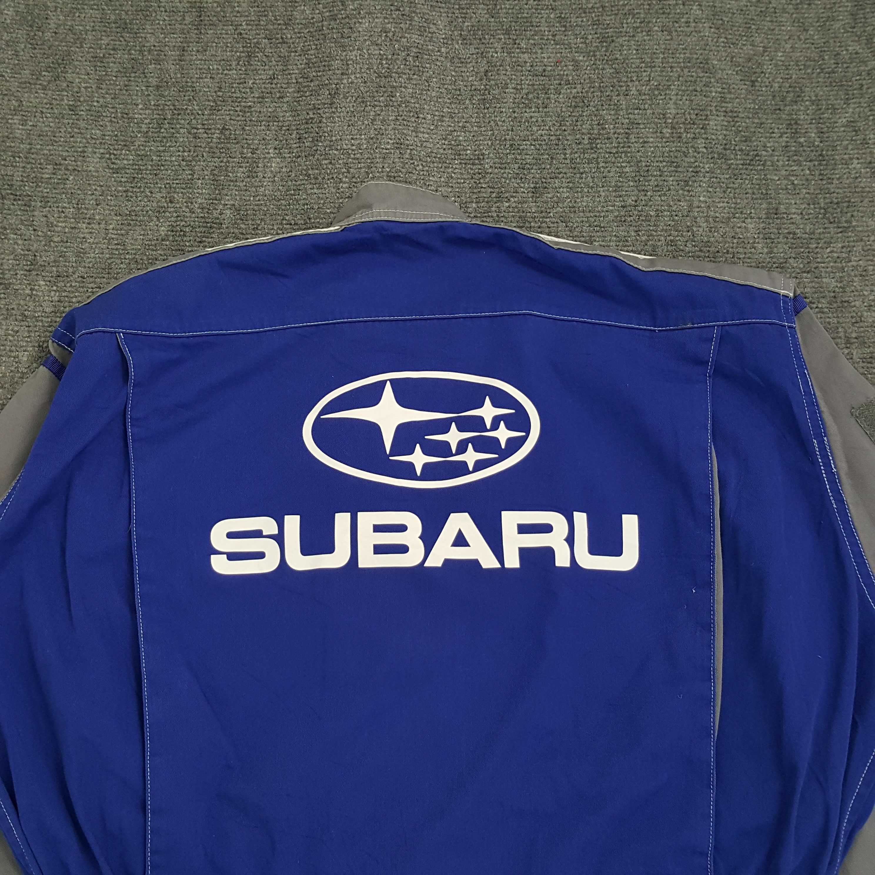 Japanese Brand × Vintage Subaru Japanese Rally Team Custom Coverall Jacket Size US M / EU 48-50 / 2 - 7 Thumbnail