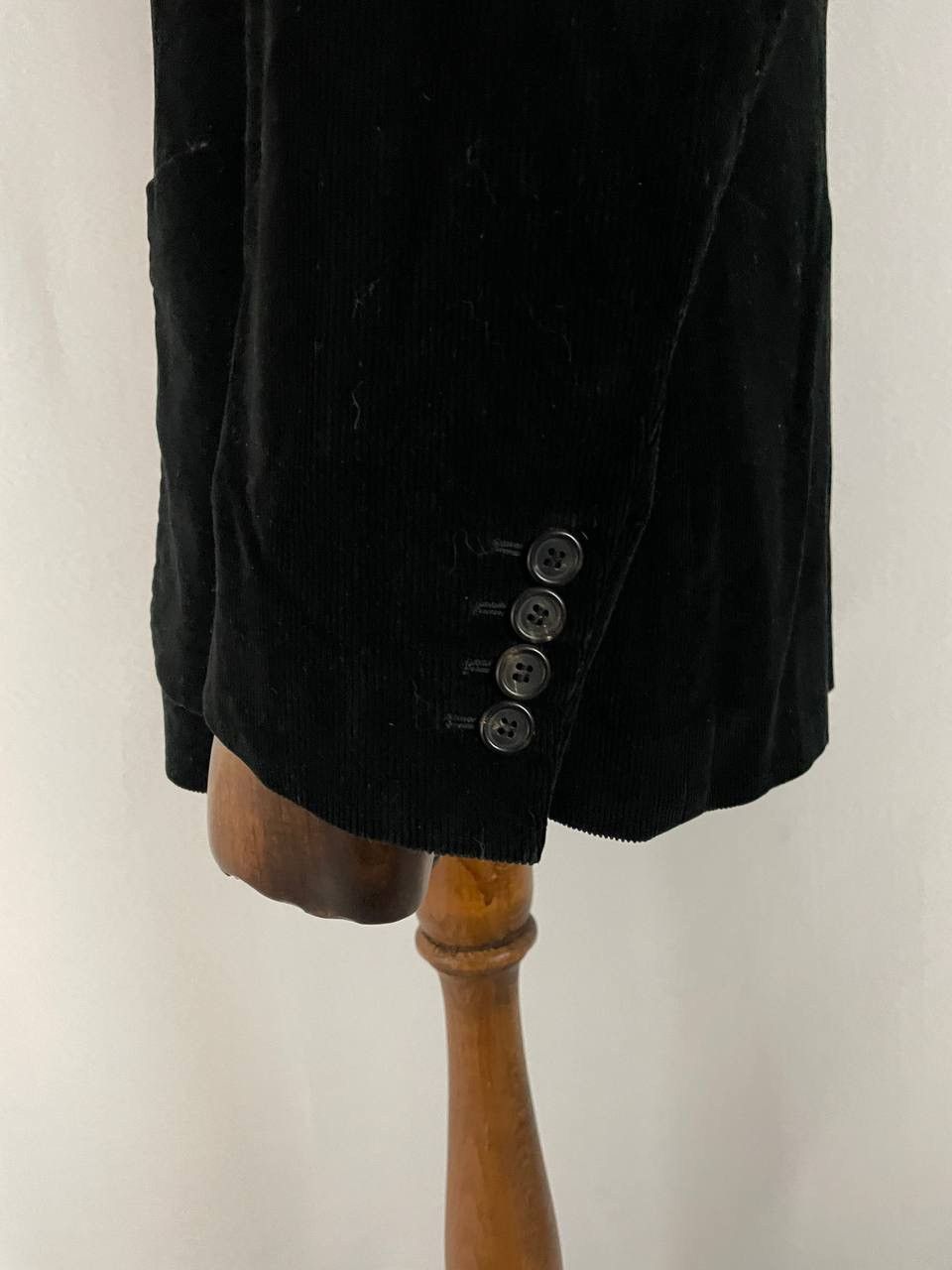 Prada Prada Corduroy Blazer Jacket Black Size US M / EU 48-50 / 2 - 7 Thumbnail