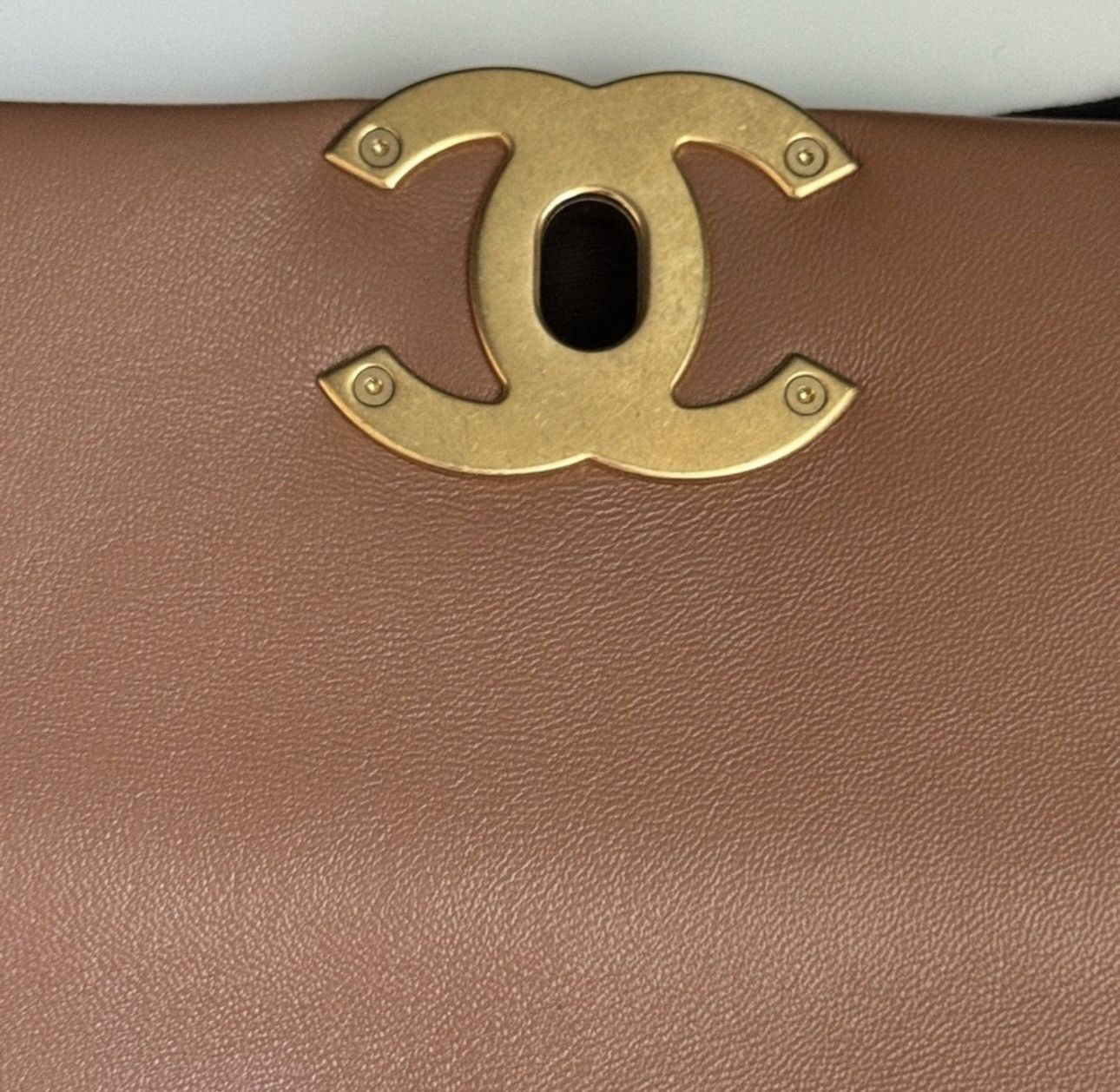 Chanel chanel 19 flap bag small Rare Caramel Retail $7,200 Size ONE SIZE - 6 Thumbnail