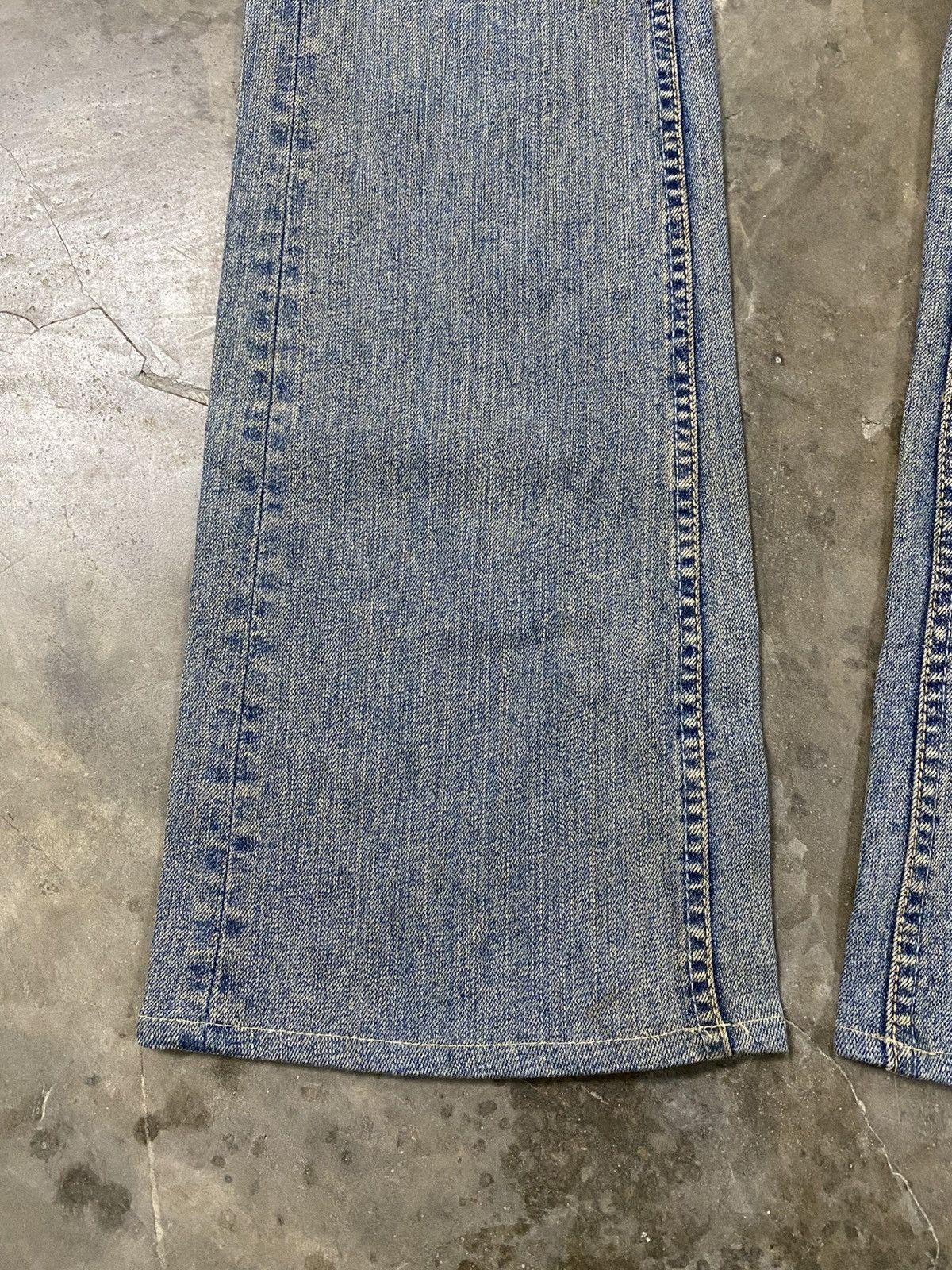 Hysteric Glamour × If Six Was Nine × Tornado Mart Flare Jeans Georgia Love Cargo Stretch Jeans @267 Size US 29 - 5 Thumbnail