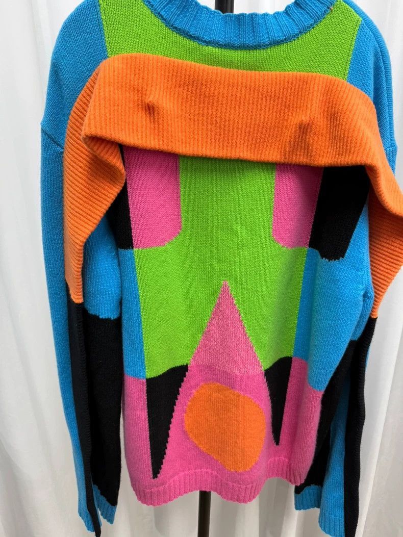 Walter Van Beirendonck Walter Van Beirendonck Colorful Patterned Oversized Sweate Size US M / EU 48-50 / 2 - 7 Thumbnail