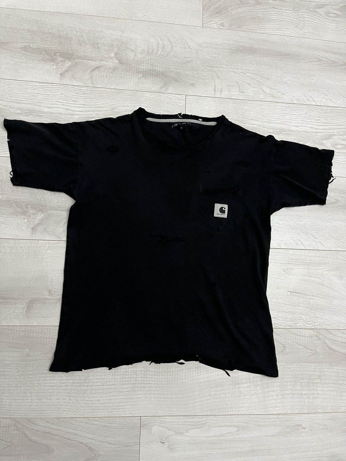 Carhartt Distress y2k Carhartt T-shirt Size US S / EU 44-46 / 1 - 3 Thumbnail