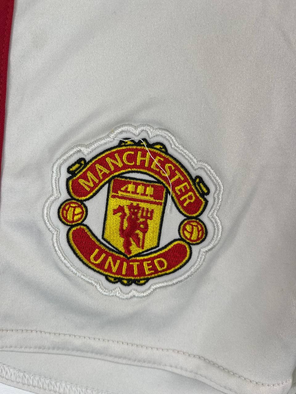 Adidas Adidas Manchester United White Football Shorts AV1007 Size S Size US 30 / EU 46 - 2 Thumbnail