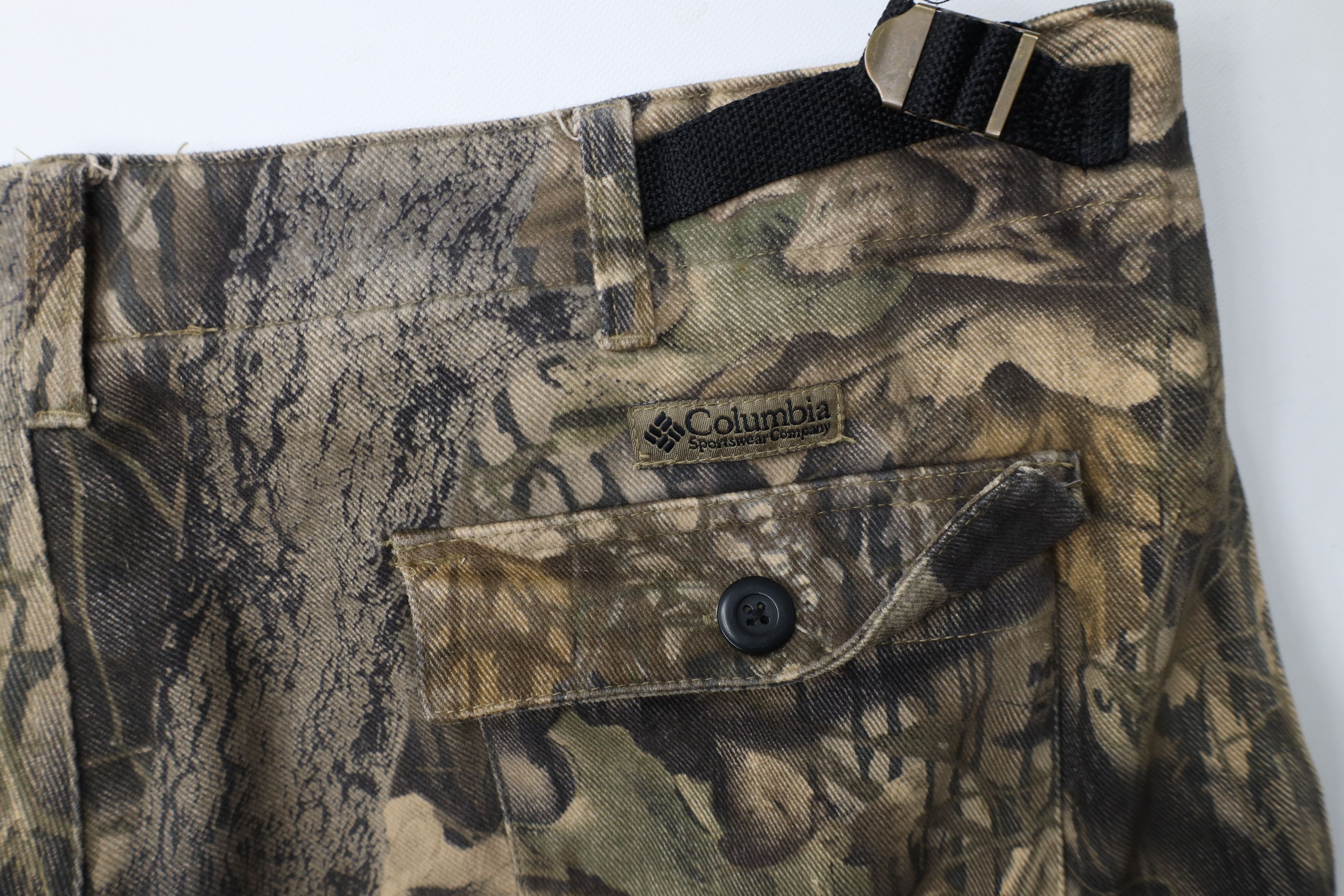 Columbia × Vintage Vintage Columbia Mossy Oak Camouflage Wide Leg Cargo Pants Size US 40 / EU 56 - 12 Thumbnail