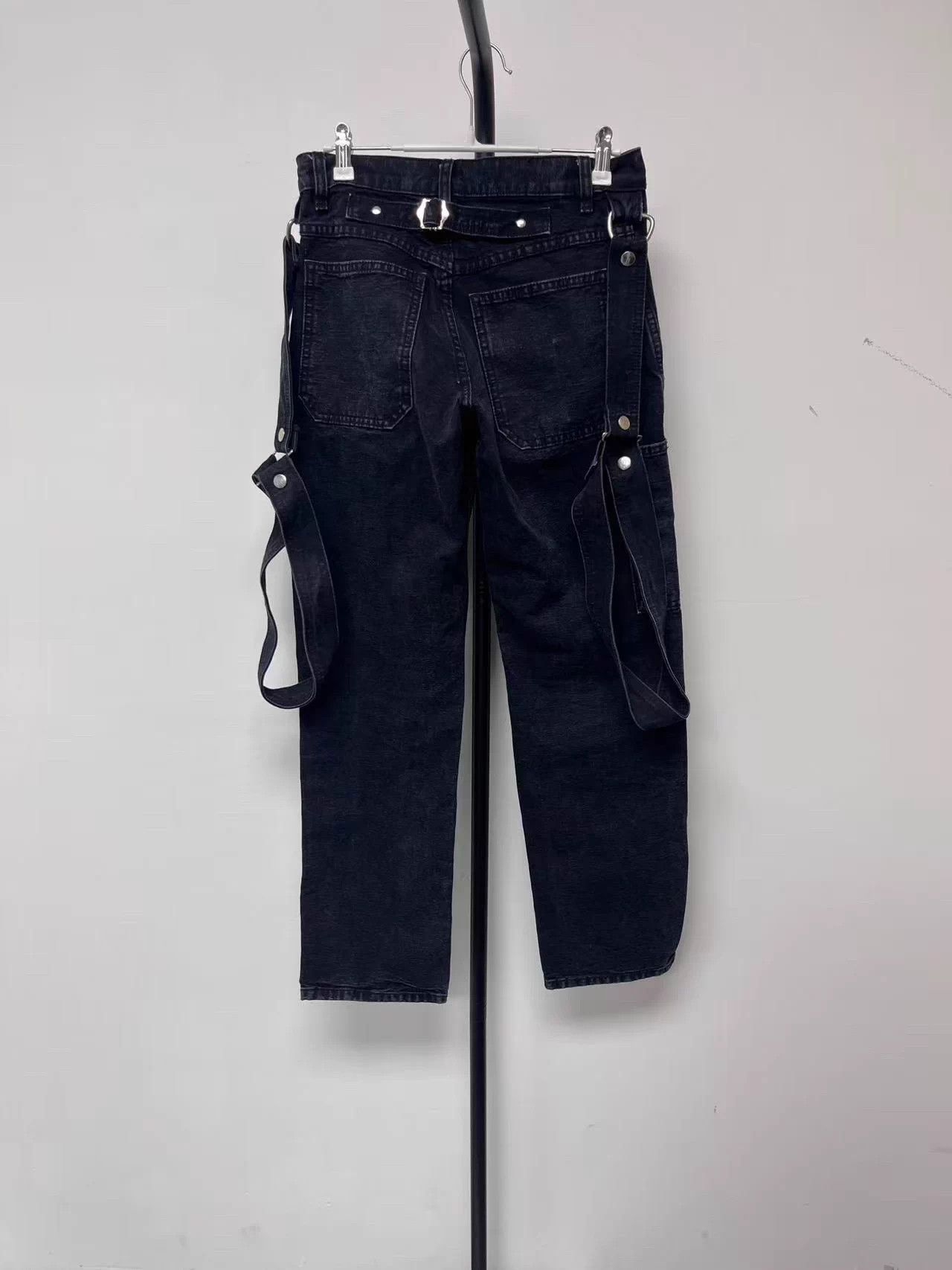 Enfants Riches Deprimes ERD Washed Black Tagged Pants 27 Size 27" / US 4 / IT 40 - 2 Thumbnail