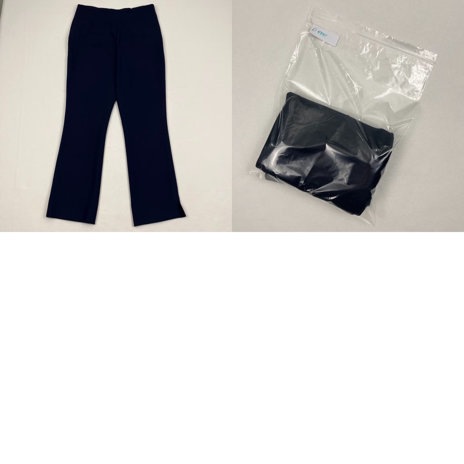 Veronica Beard Veronica Beard Pants City Seamed Stretch Career Office Navy Blue W30 L26.5 8 Cropped Straight Size 30" / US 8 / IT 44 - 9 Thumbnail