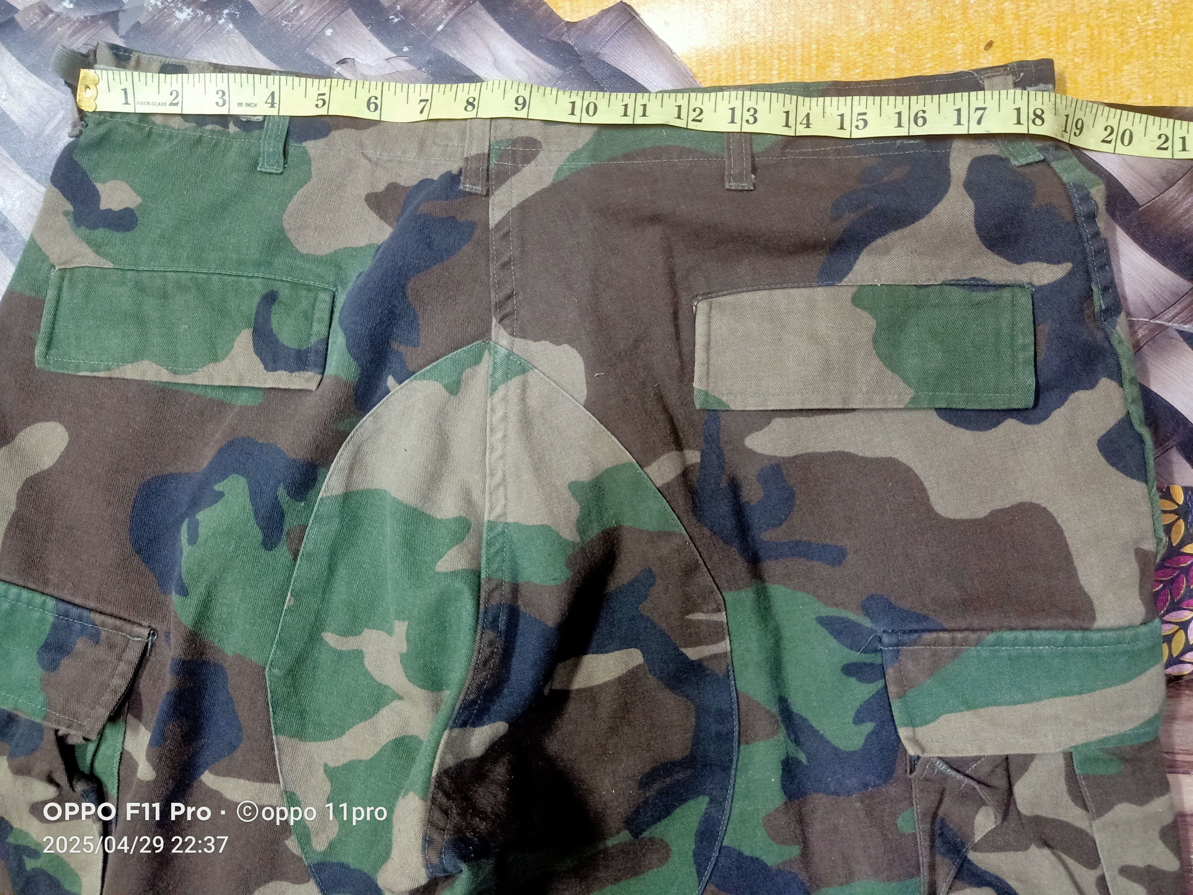Designer × Vintage Camoflage Woodlands Vintage PRoPper Size US 37 - 5 Thumbnail