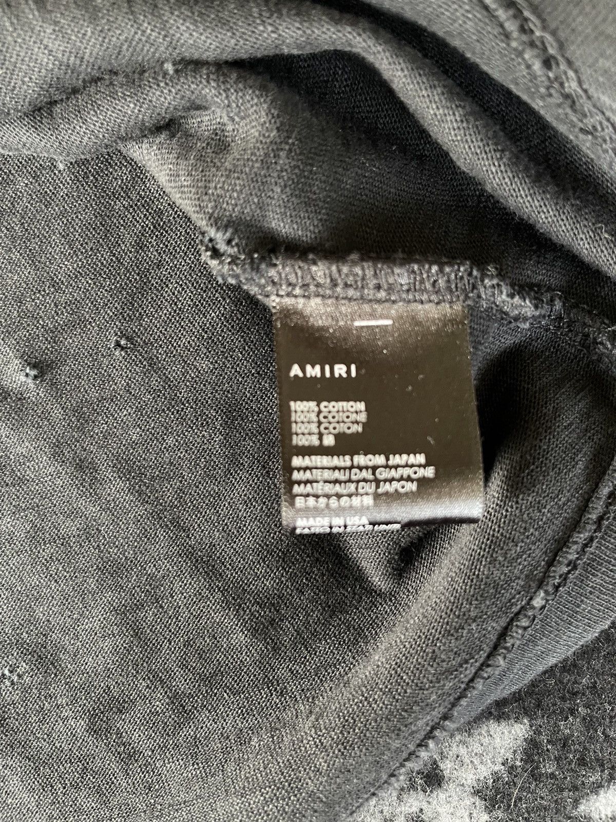 Amiri Amiri shotgun T-shirt Size US S / EU 44-46 / 1 - 3 Thumbnail
