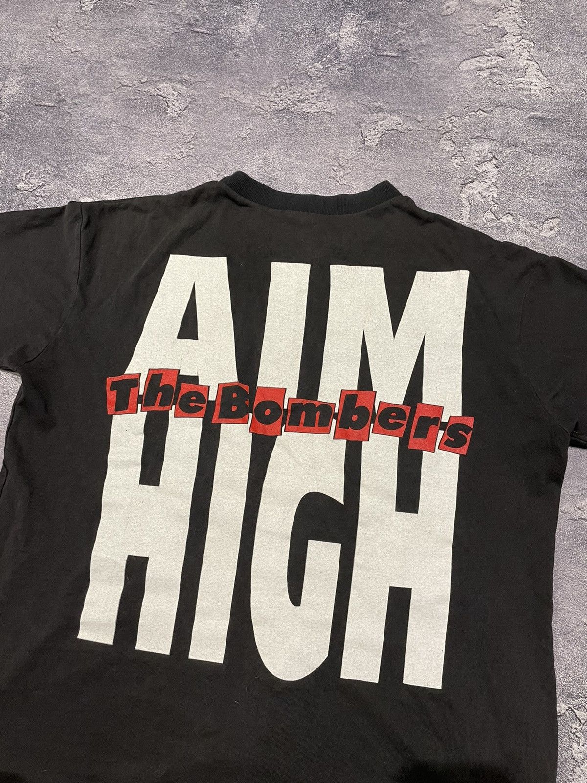 Band Tees Rare 1990 The Bombers Aim High Rock Band Tee T Shirt Size US M / EU 48-50 / 2 - 11 Thumbnail