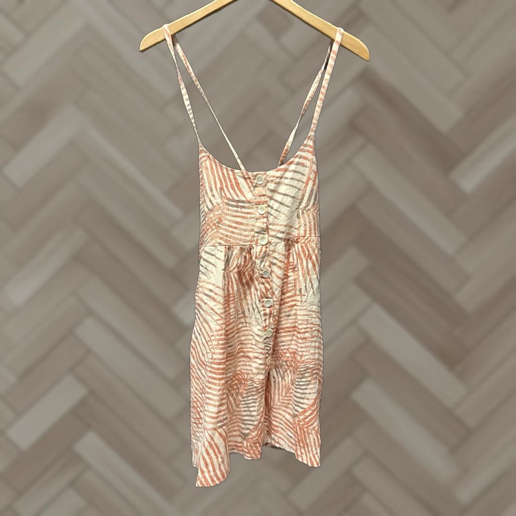 Vintage NWT Kimchi Blue Urban Outfitters Floral Printed Pink Sleeveless Dress L Size L / US 10 / IT 46 - 1 Thumbnail