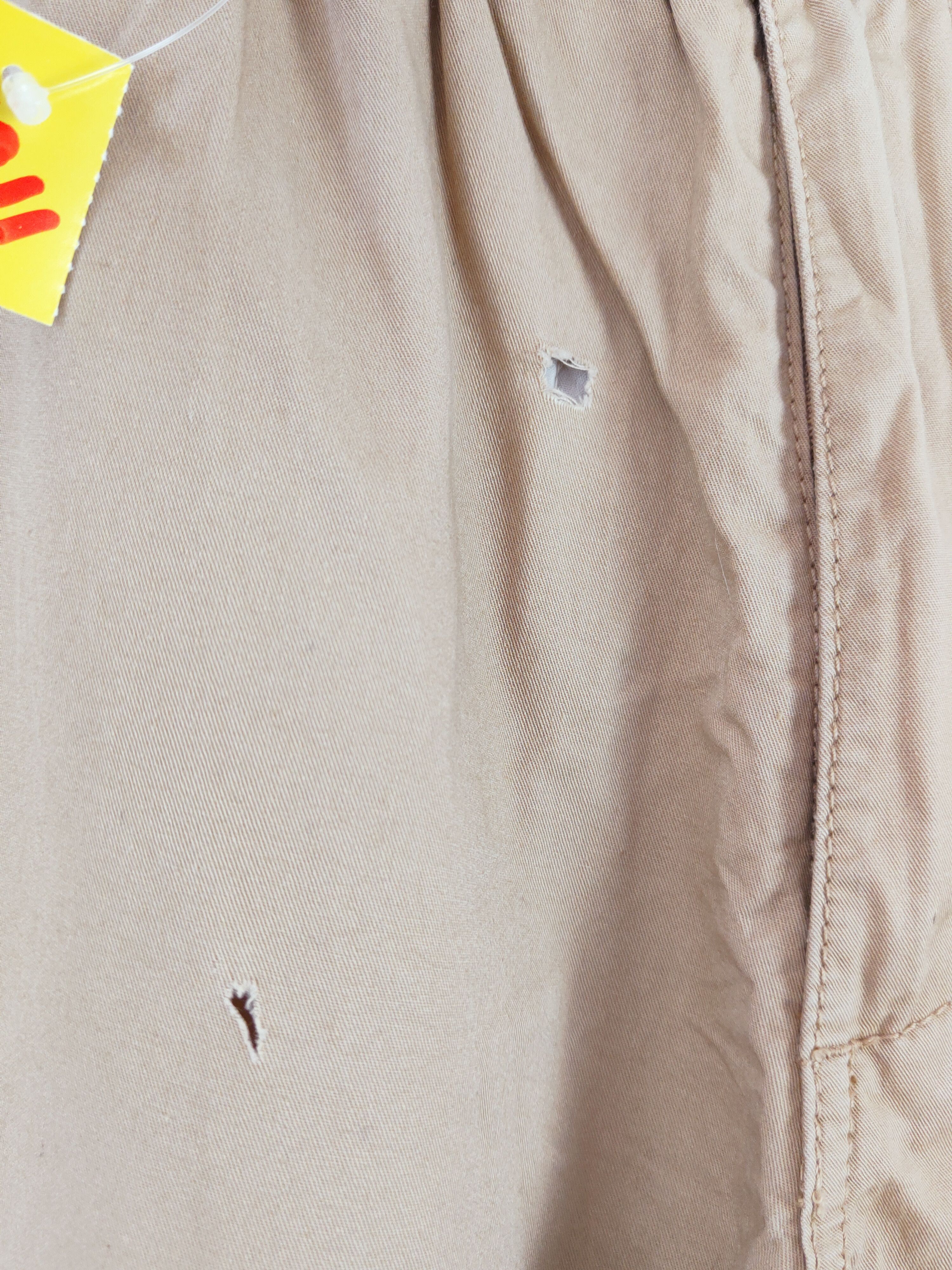 Japanese Brand Japanese Brand Beige Multipocket Tactical Cargo Pants #W911 Size US 33 - 3 Thumbnail