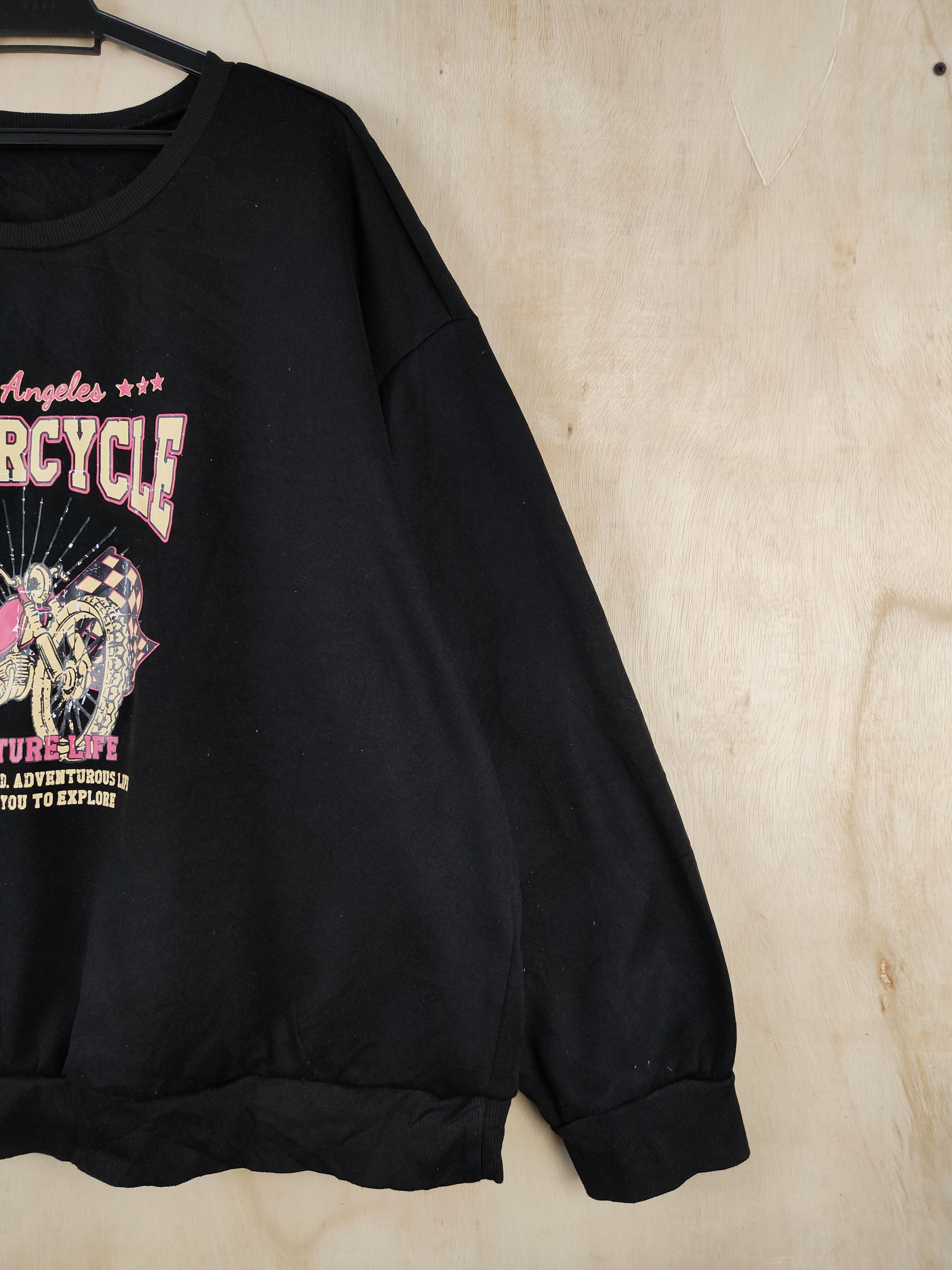 Indian Motorcycle Shein Black Motorcycle Sweatshirts #S2571 Size US XL / EU 56 / 4 - 6 Thumbnail