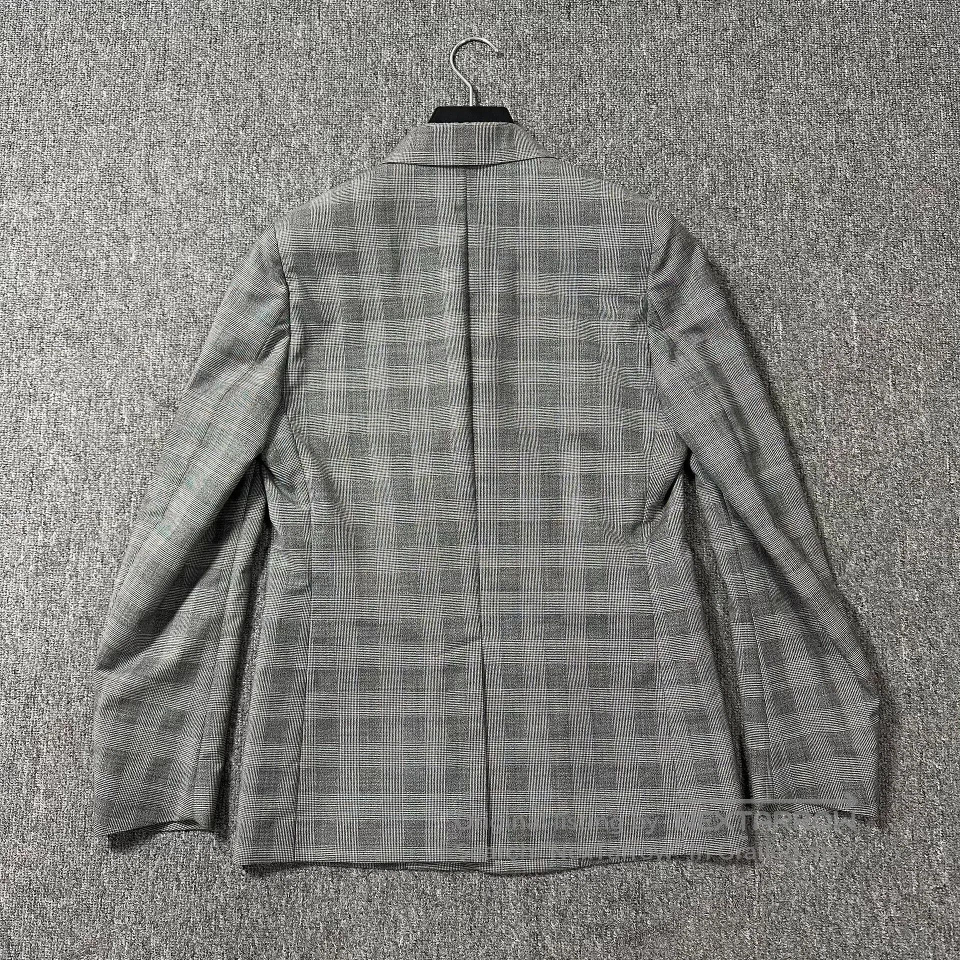 Dior Dior Checkered Wool Suit Jacket. Size US M / EU 48-50 / 2 - 3 Thumbnail