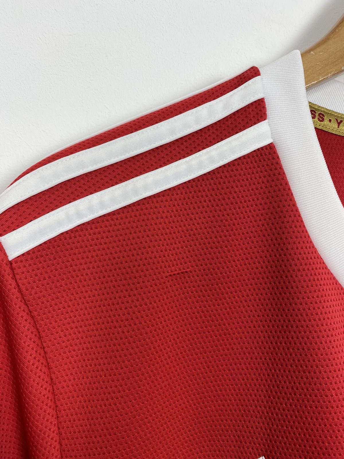 Adidas Adidas Manchester United Jersey Home Shirt Size XL Red Top Size US XL / EU 56 / 4 - 7 Thumbnail