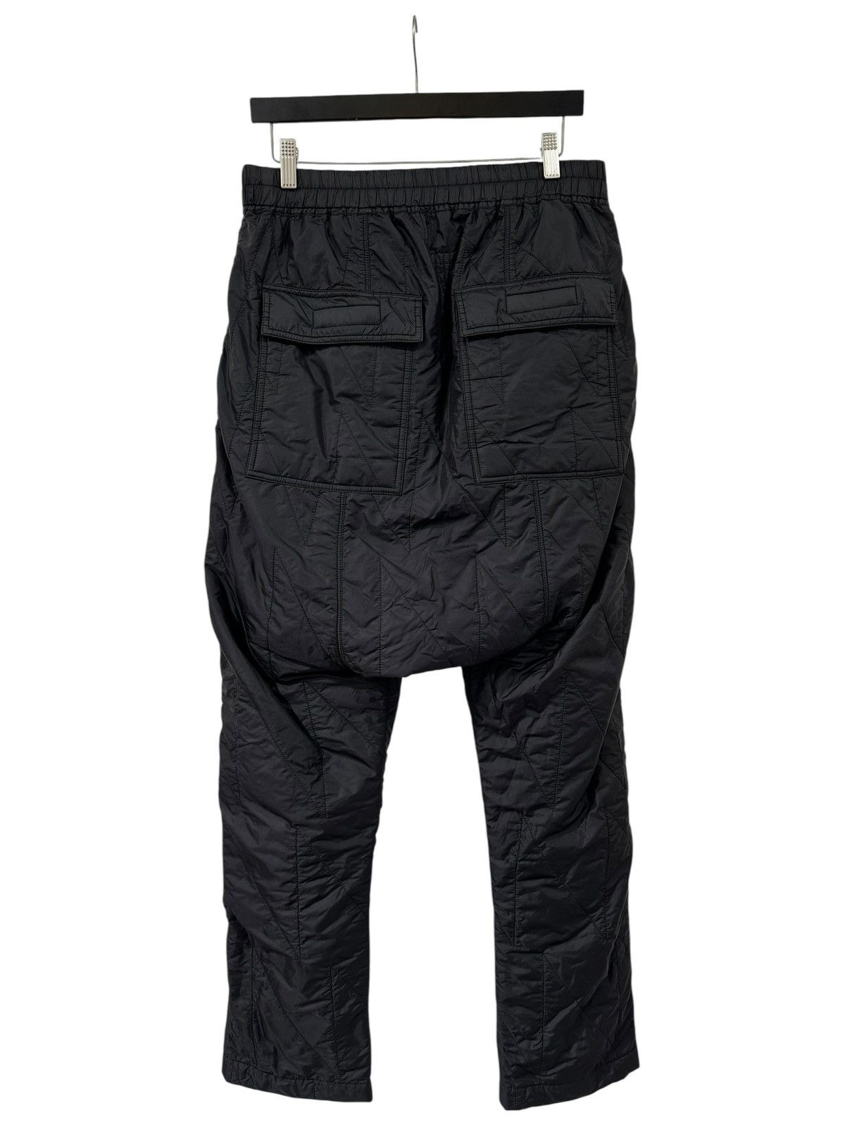 Rick Owens Drkshdw Rick Owens DRKSHDW Drop Crotch Padded Pants Size M Size US 34 / EU 50 - 2 Thumbnail