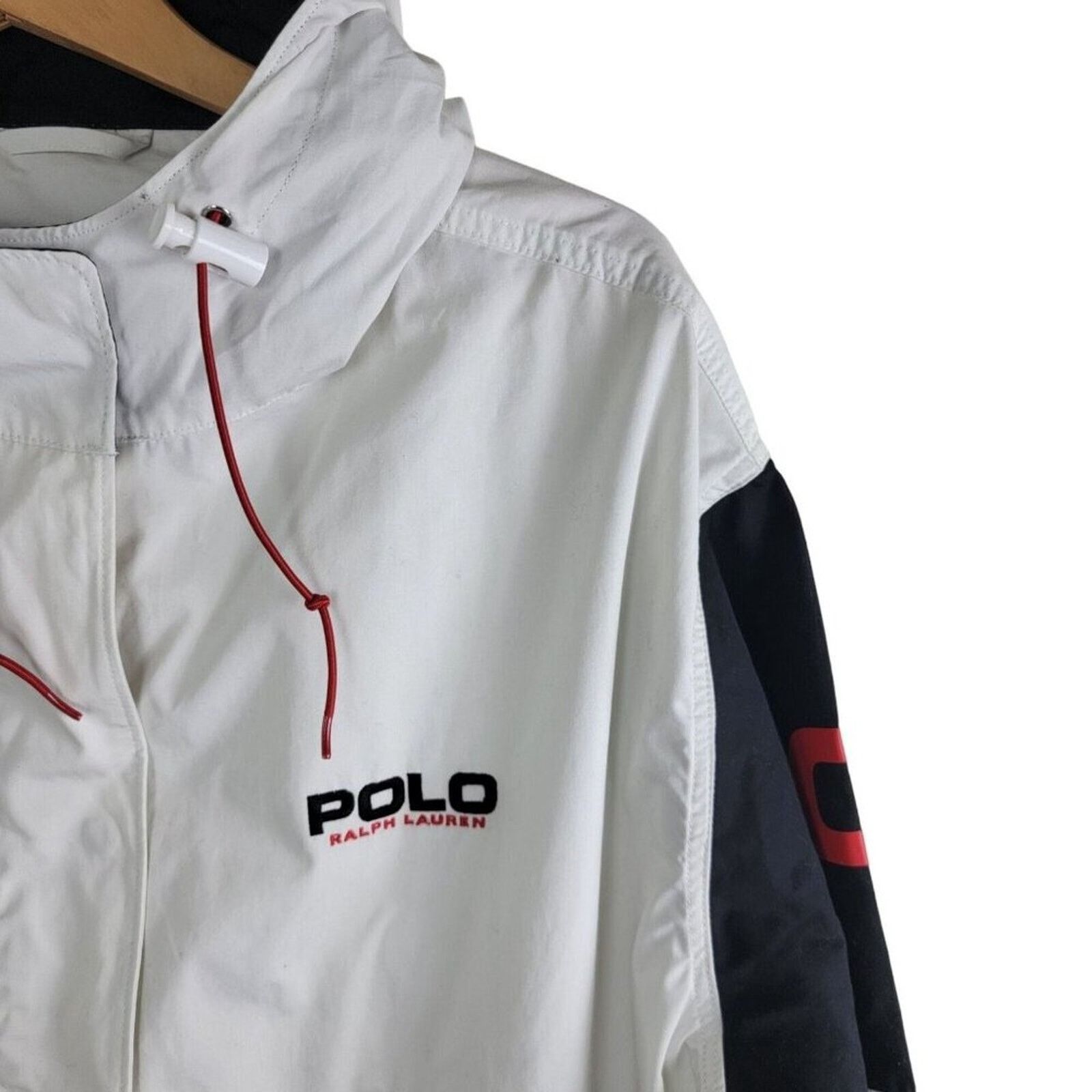 Polo Ralph Lauren Polo Ralph Lauren Mens Cotton Hooded Windbreaker Jacket Size US S / EU 44-46 / 1 - 3 Thumbnail