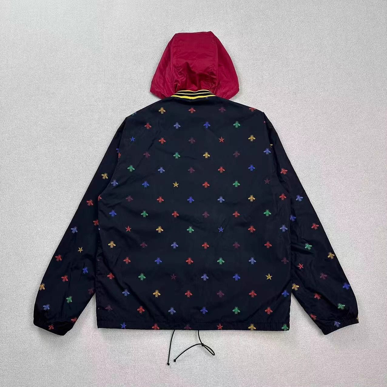 Gucci GUCCI Bee Removable Hooded Jacket 48 Size XL / US 12-14 / IT 48-50 - 2 Thumbnail