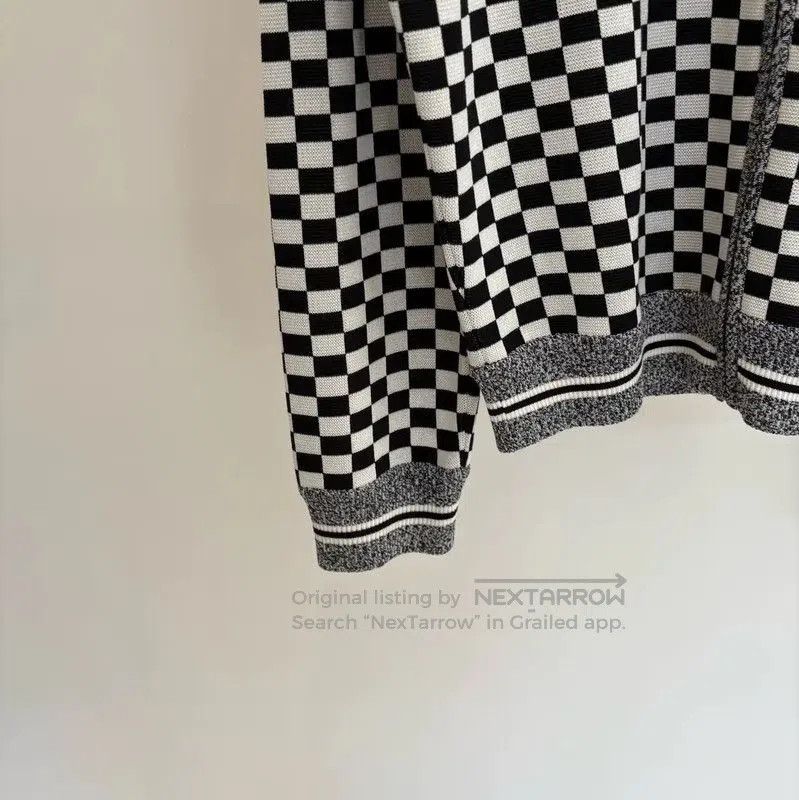 Dior Dior Black Checkered Silk Jacket for Women . Size M / US 6-8 / IT 42-44 - 5 Thumbnail