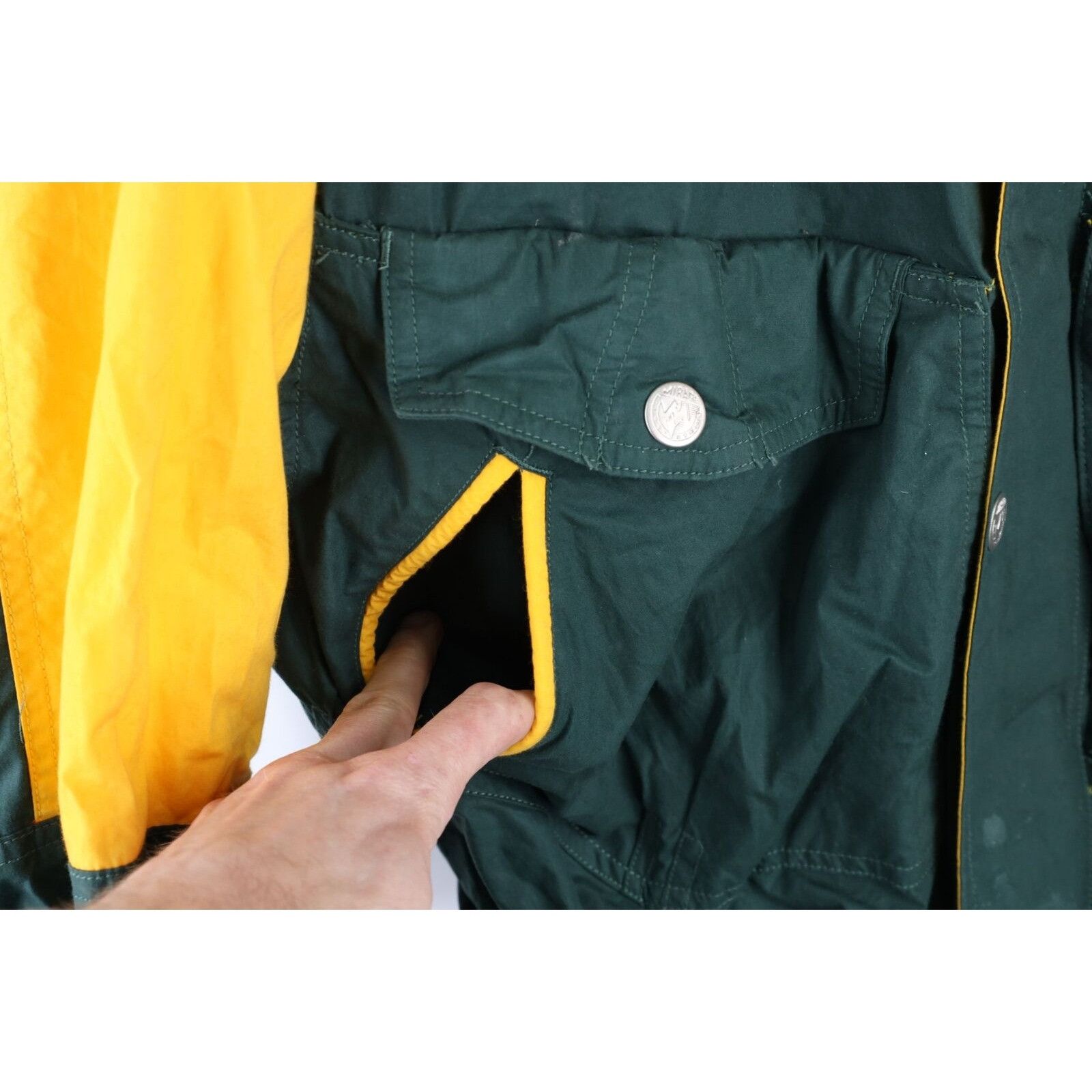 Vintage NOS Vintage 90s Hooded Oakland Athletics Baseball Jacket Size US M / EU 48-50 / 2 - 8 Thumbnail