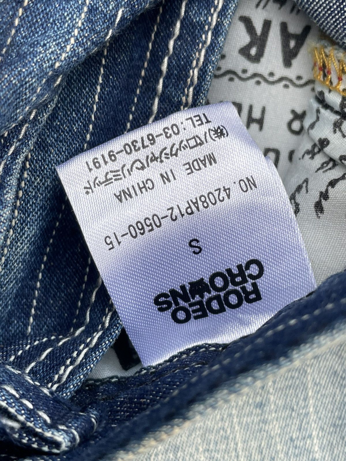 Japanese Brand Japanese Rodeo Crowns Wabash Denim Size US 29 - 15 Thumbnail