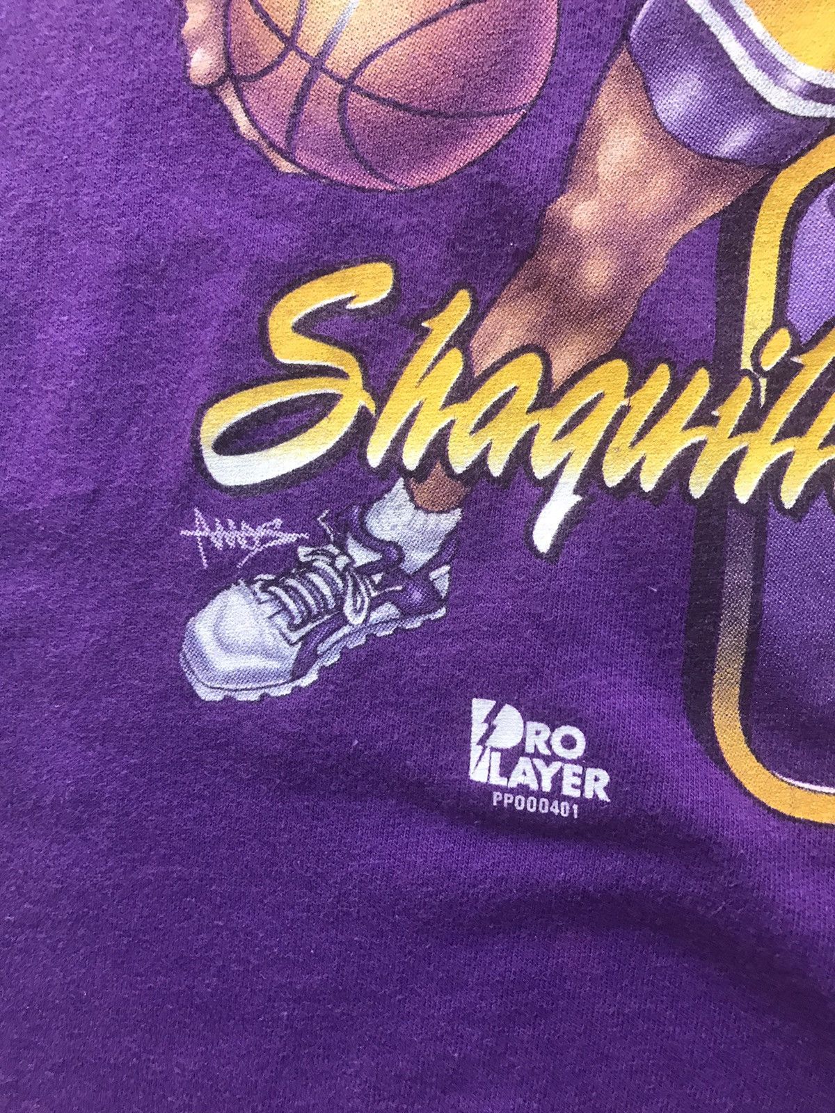 NBA × Vintage Vintage NBA Lakers Tshirt Size US M / EU 48-50 / 2 - 3 Thumbnail