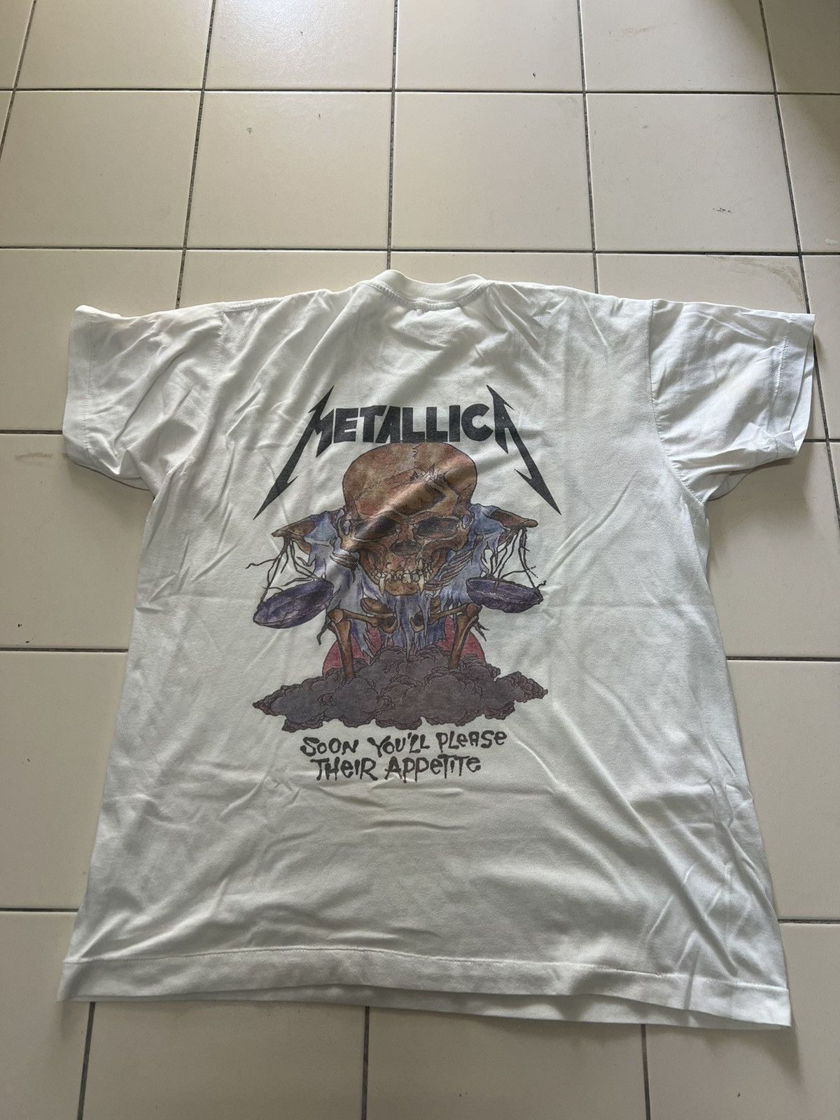 Band Tees × Metallica × Vintage Metallica 1988 - Vintage Size US M / EU 48-50 / 2 - 5 Thumbnail