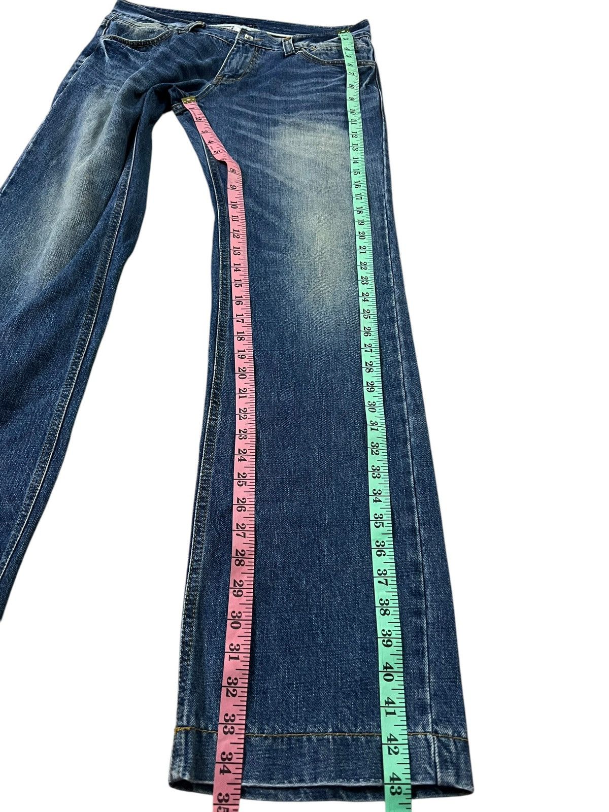 Dolce & Gabbana × Vintage DOLCE & GABBANA WASHED BLUE JEANS Size US 34 / EU 50 - 13 Thumbnail