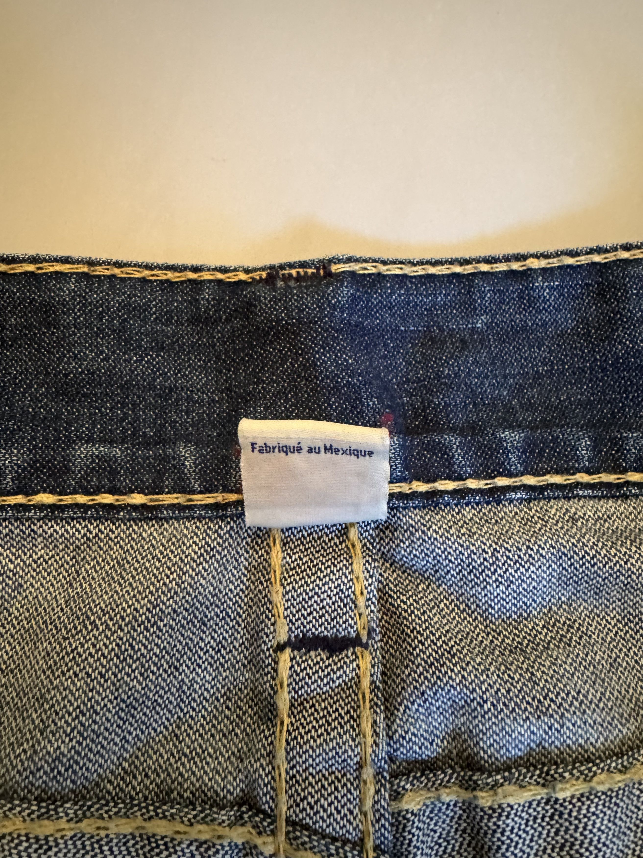 True Religion Vintage True Religion SLIM FLAP GOLD BIG T Denim Jeans Size US 44 / EU 60 - 6 Thumbnail