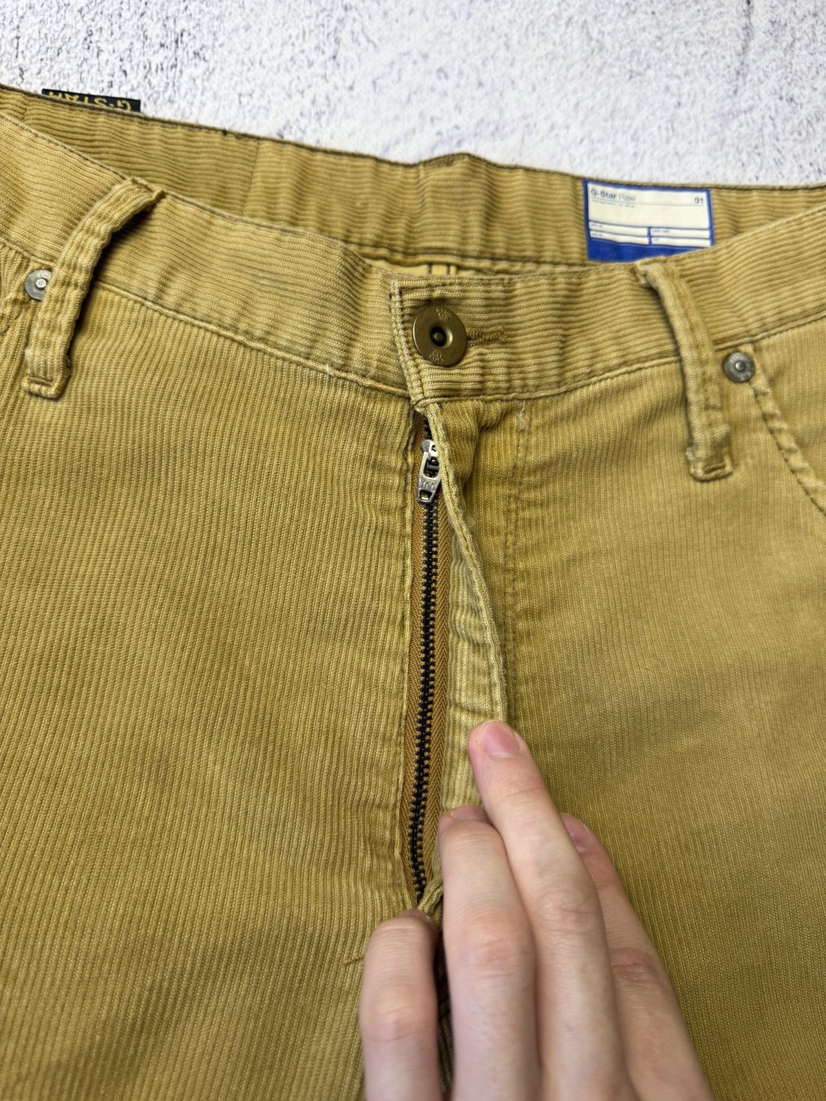 G-Star Vintage G-Star Raw Corduroy Pants Y2K Japanese Size US 32 / EU 48 - 12 Thumbnail
